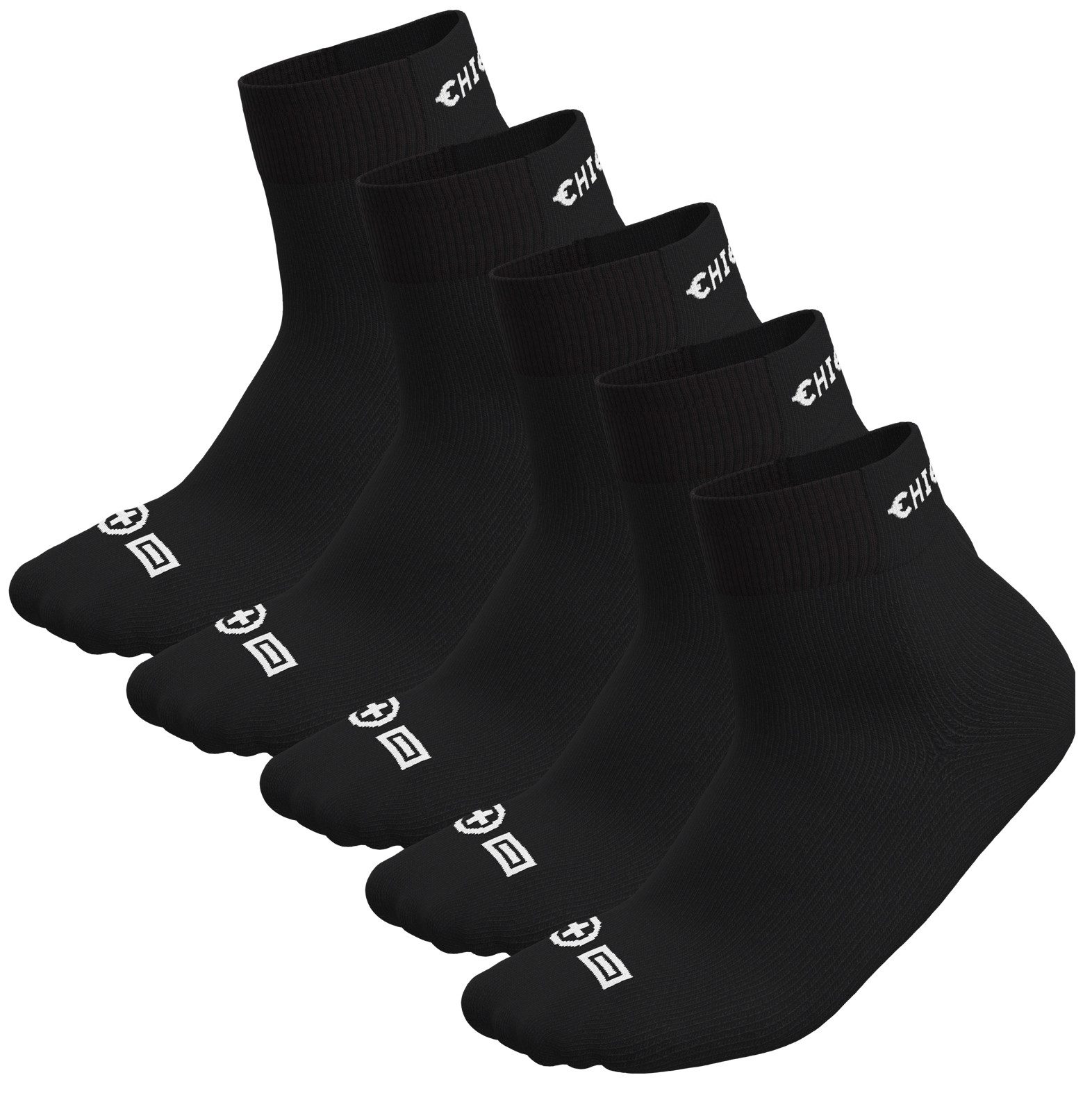 Chiemsee Freizeitsocken Every Day Branded Unisex Quarter (5-Paar) günstig online kaufen