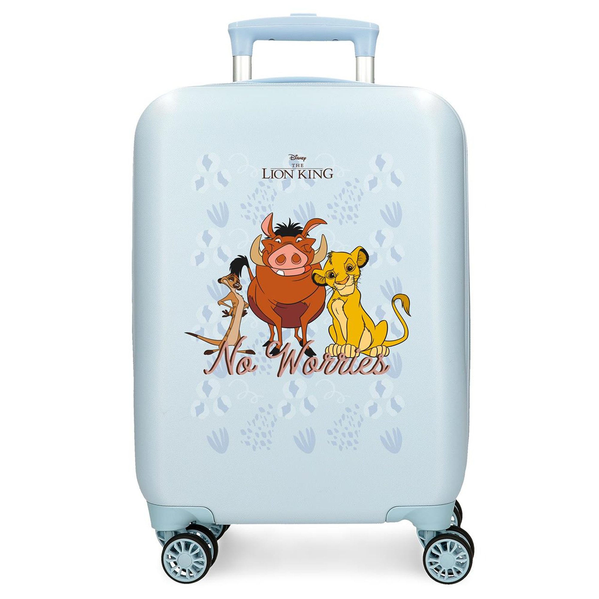 Disney The Lion King Kinderkoffer König der Löwen Trolley 50 cm – Hartschalenkoffer mit 360° Rollen