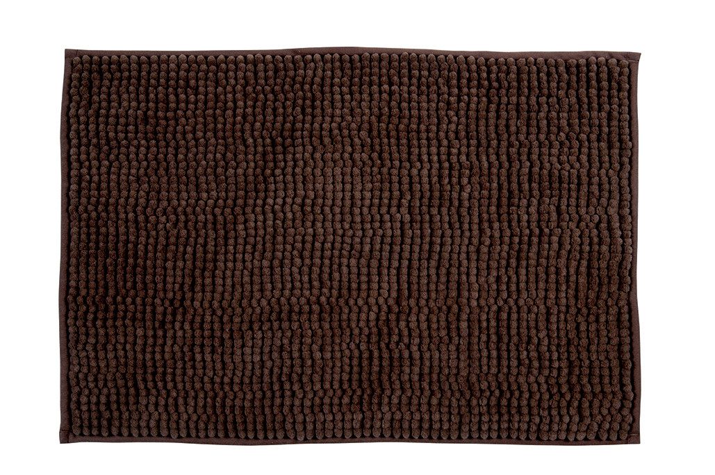 MSV Badematte MSV Badteppich Badvorleger Duschvorleger Chenille Hochflor Badematte