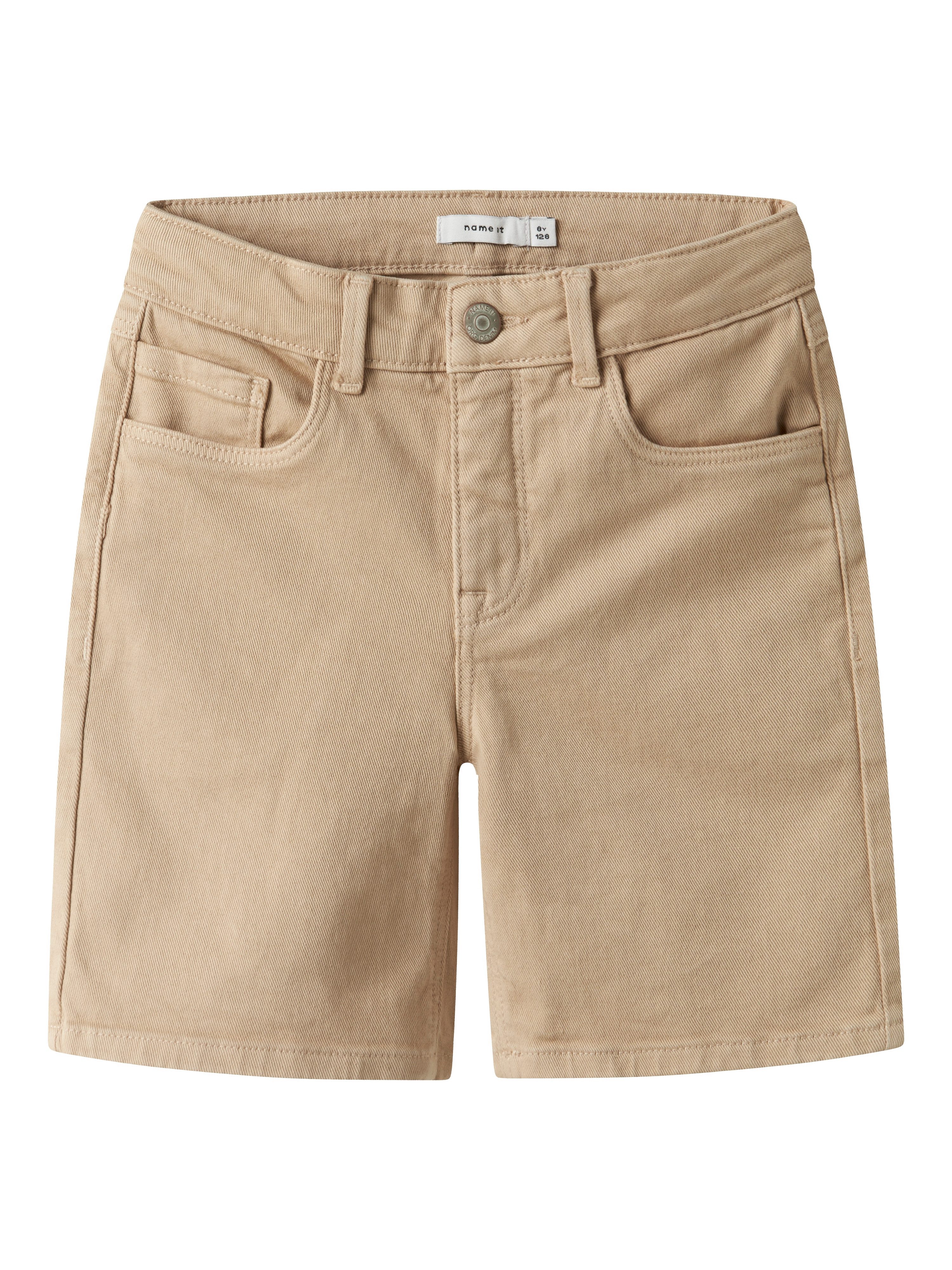 Name It Shorts NKMRYAN STRAIGHT TWI SHORTS 1081-BK NOOS Baumwollmischung, Twill