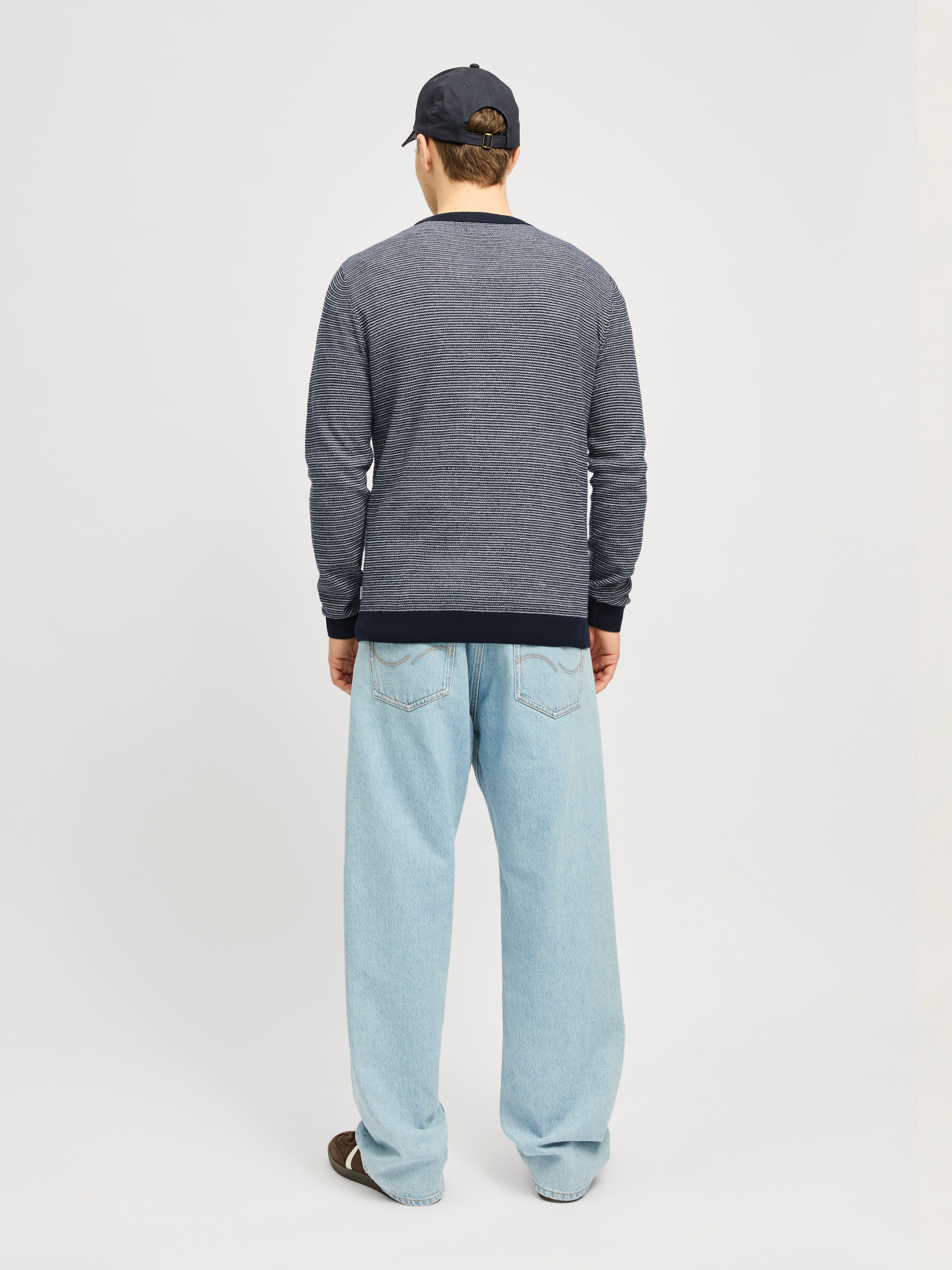 Jack & Jones Strickpullover JJBRADY KNIT CREW NECK