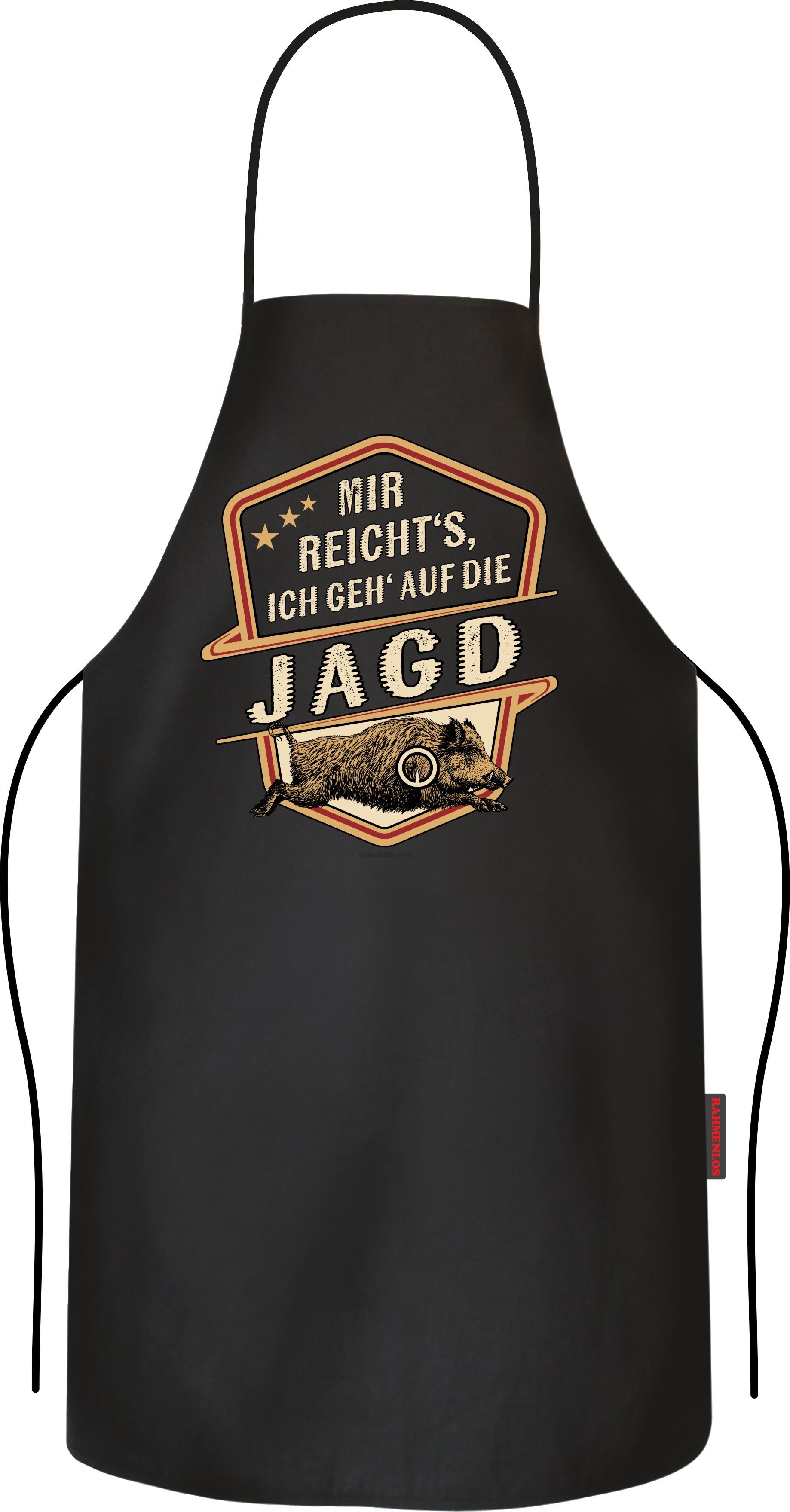 Grillschürze Kochschürze Küchenschürze für Jäger: mir reicht's ich geh auf die Jagd