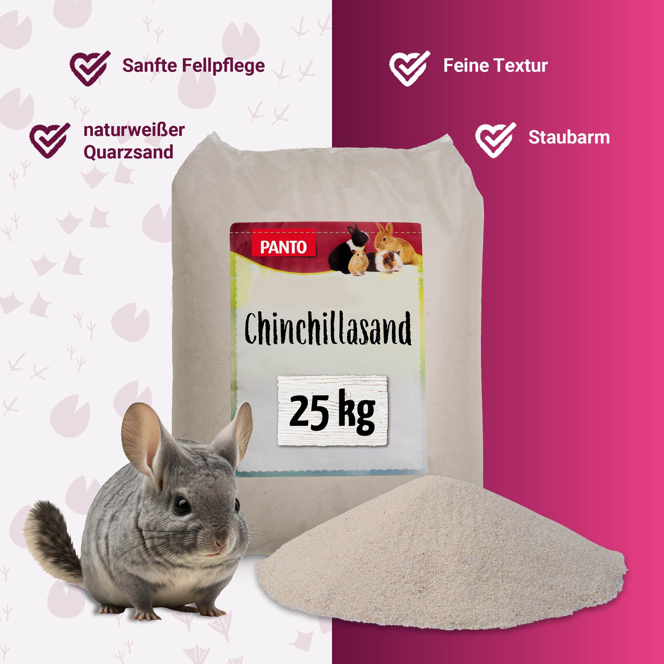 PANTO Terrariensand Chinchillasand