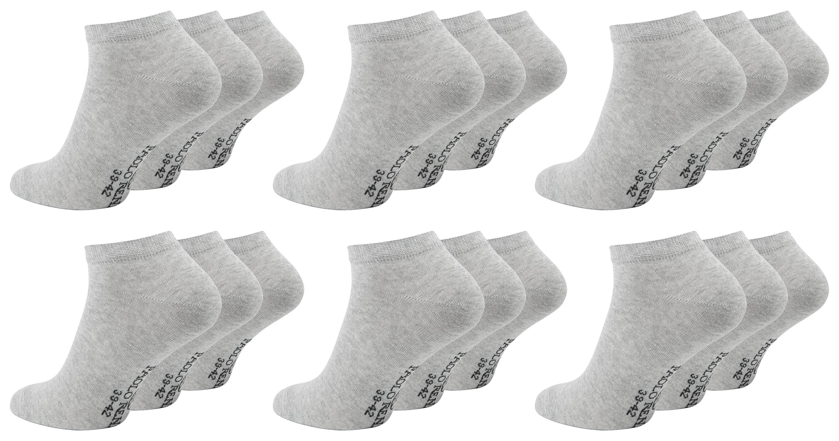 Paolo Renzo Sneakersocken (36-Paar) Atmungsaktive Unisex günstig online kaufen