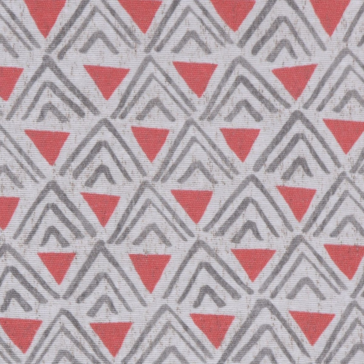grau Retro rot weiß handmade Tischdecke Dreiecke SCHÖNER LEBEN. LEBEN. div. SCHÖNER Größen, Tischdecke