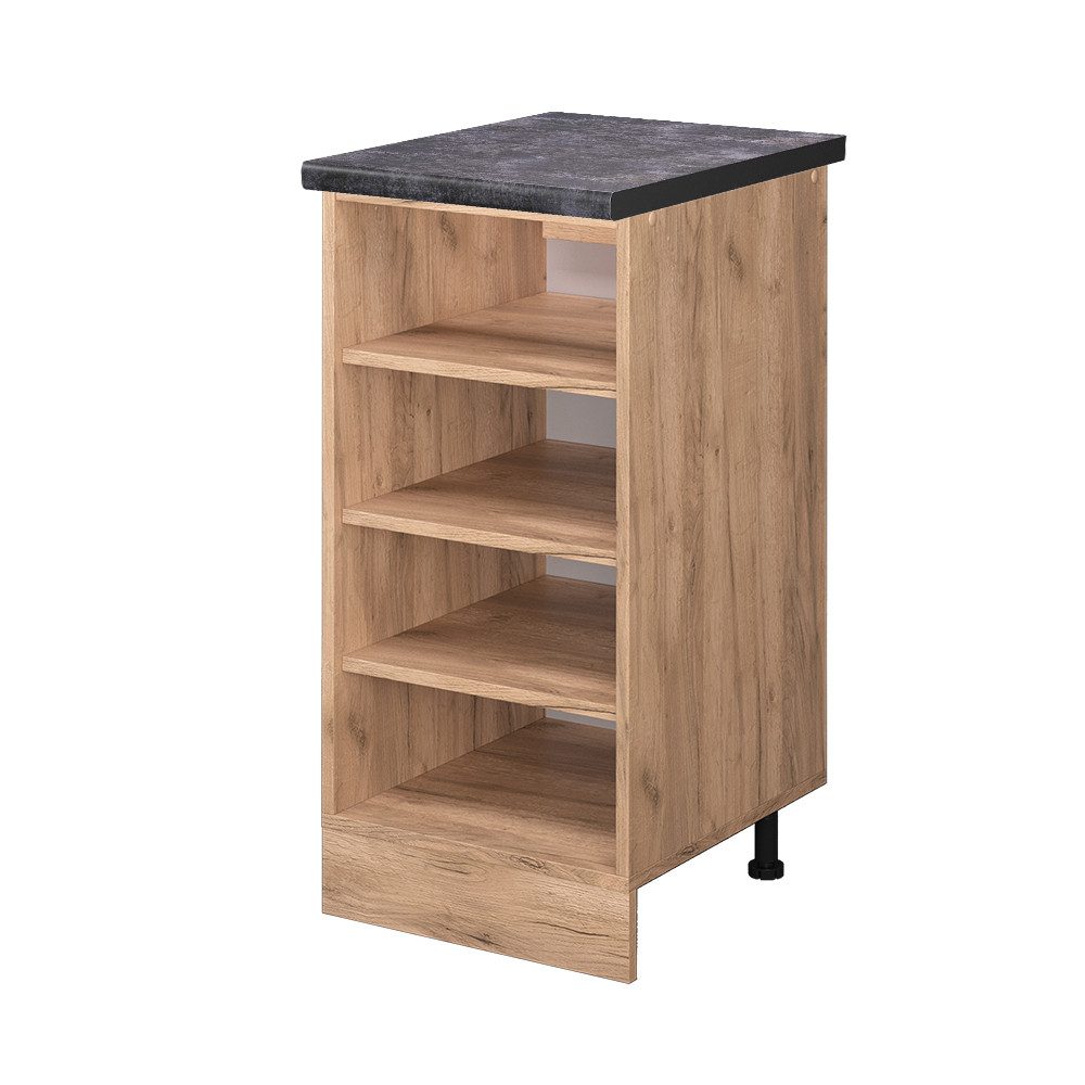 Vicco Unterschrank R-Line, Goldkraft Eiche/Goldkraft Eiche, günstig online kaufen