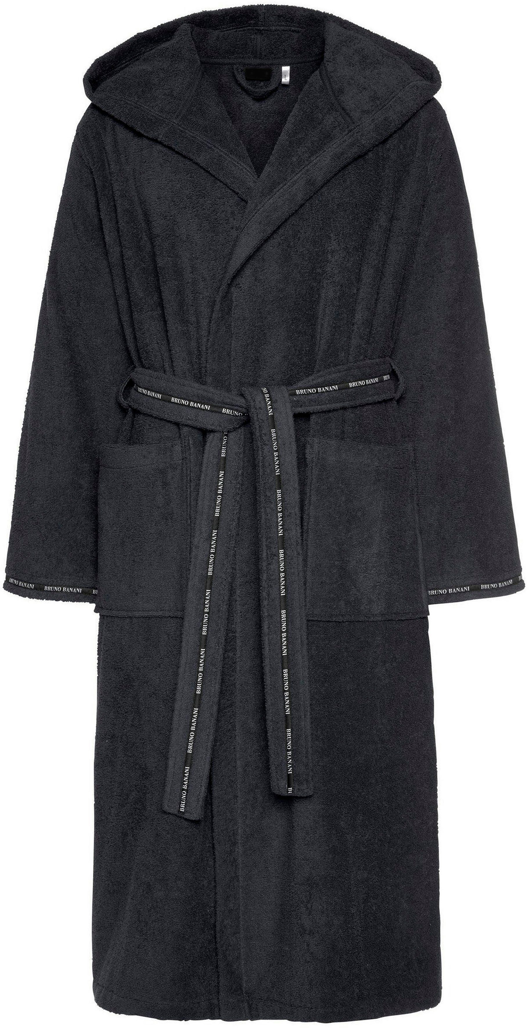 Bruno Banani Herrenbademantel Danny, Normallänge & Überlänge, auch in extra günstig online kaufen