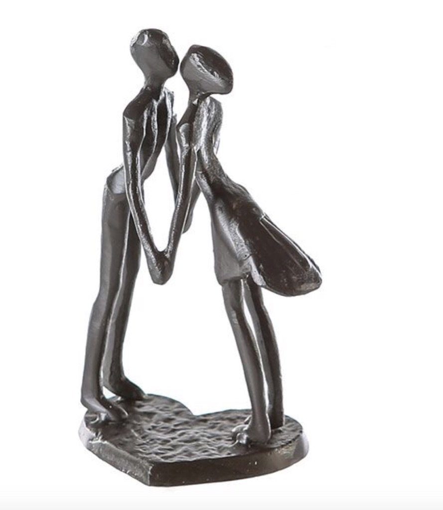 GILDE Dekoobjekt, Themen Figur Skulptur mit Spruch und Weisheit DAS SCHOENSTE ABE