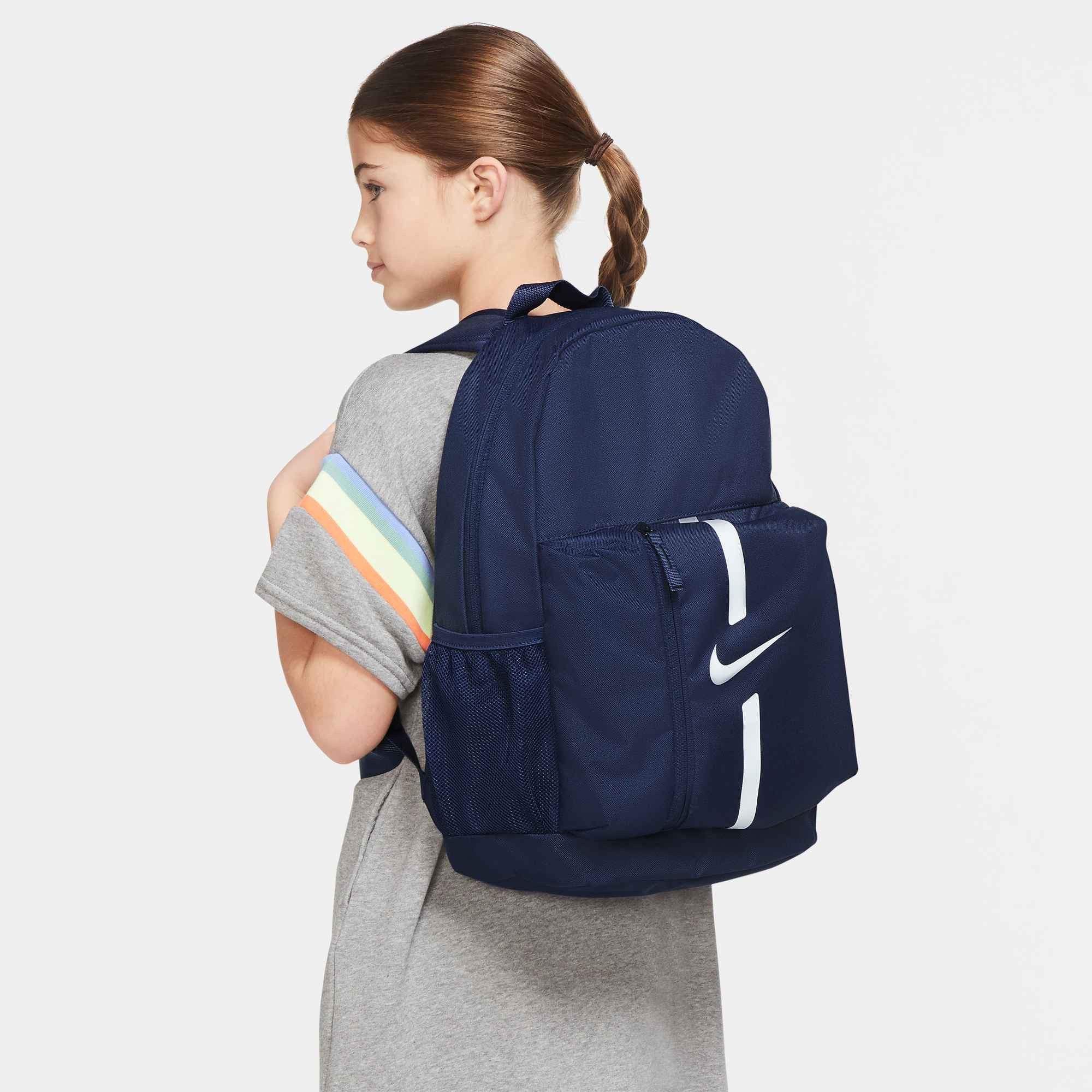Nike Sportrucksack Backpack Academy, für Erwachsene, sportlicher Stil, mit Reißverschluss, aus Polyester