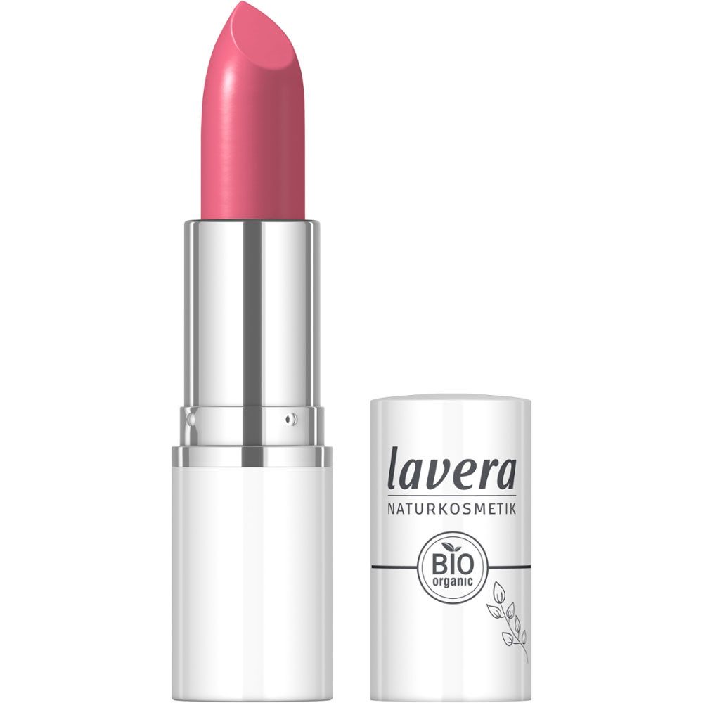 lavera Lippenstift Cream Glow Lipstick Camellia Rose, 4.5 g