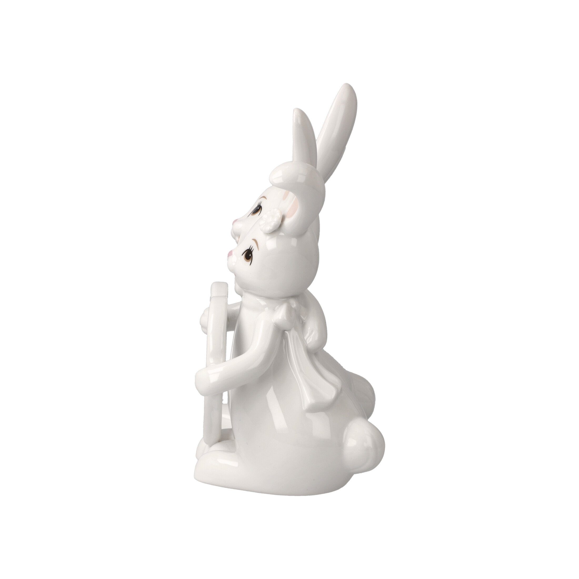 Goebel Forever\' Goebel Snow 2023 Snow Figur White \'Hase White Osterhase