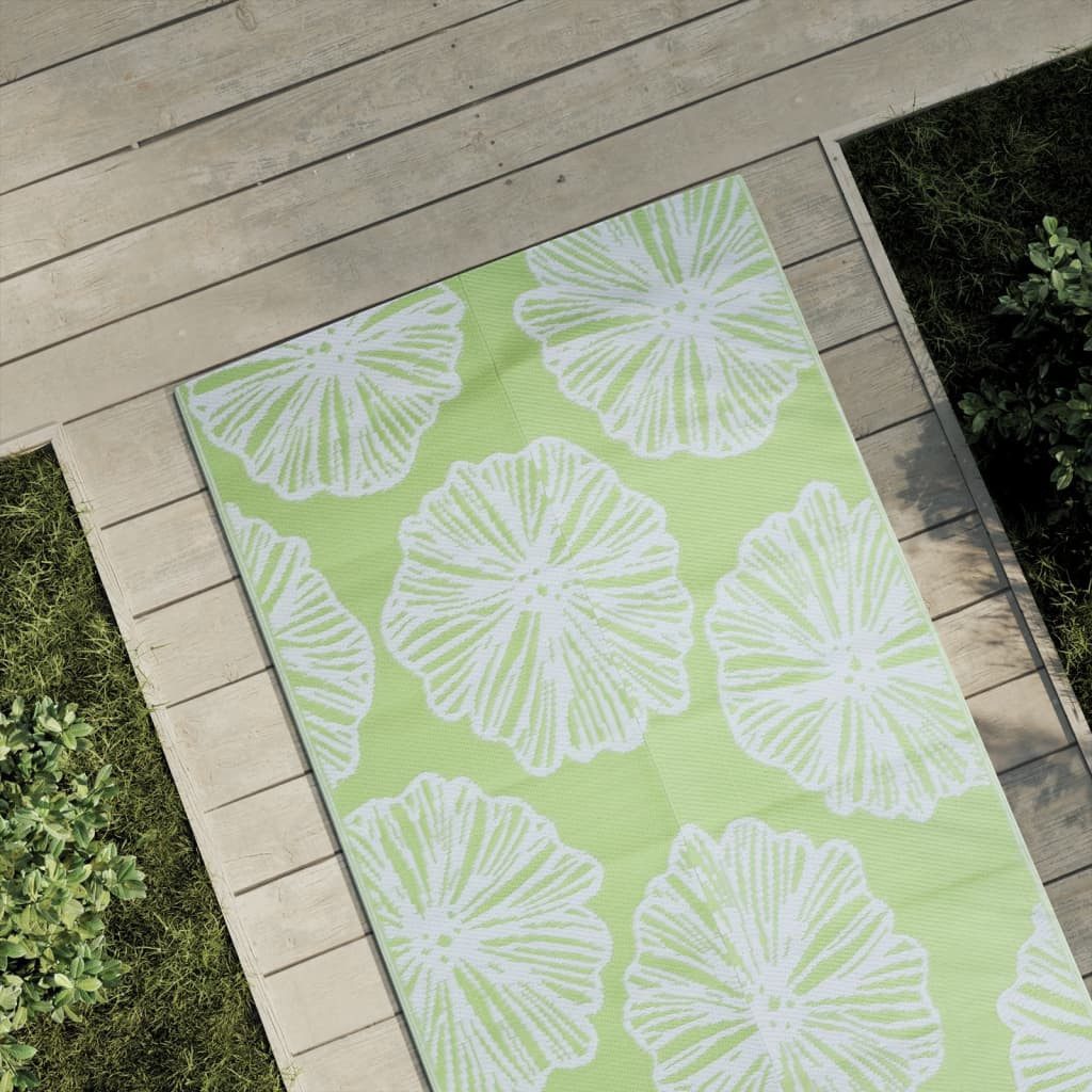 Outdoorteppich Outdoor-Teppich Grün 80x250 cm PP, vidaXL