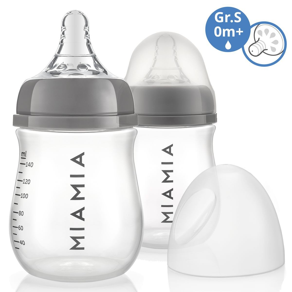 Babyflasche PP-Flasche - Grau