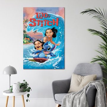PYRAMID Poster Lilo & Stitch Poster Disney Wave Surf 61 x 91,5 cm