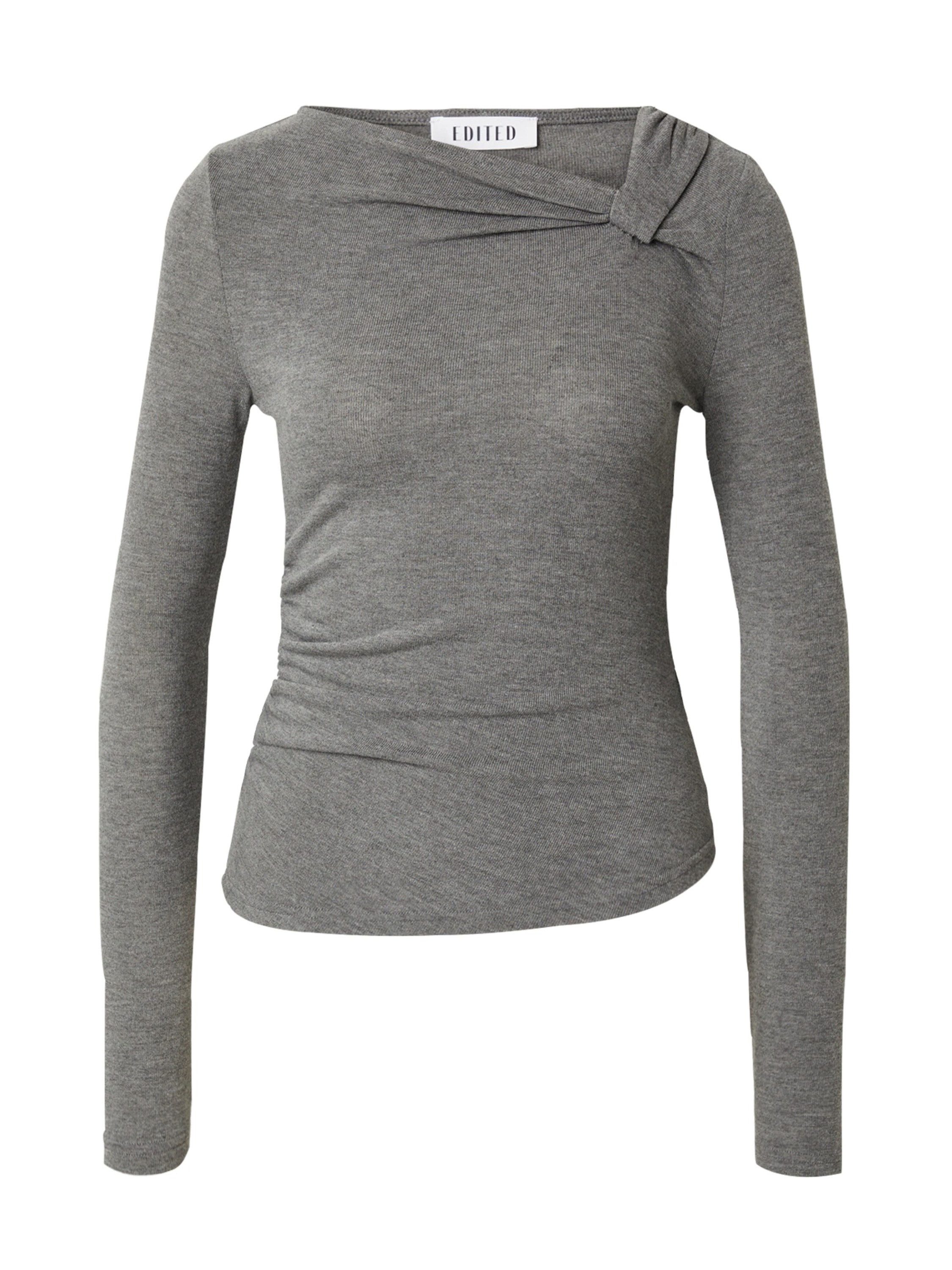EDITED Langarmshirt Karter (1-tlg) Wickel-Design günstig online kaufen