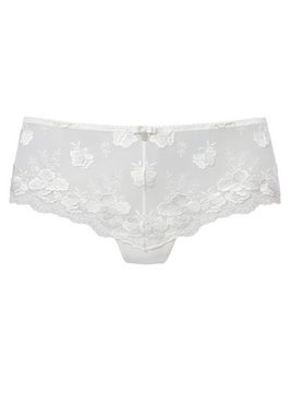 Nuance Panty mit edler Stickereispitze in floraler Optik