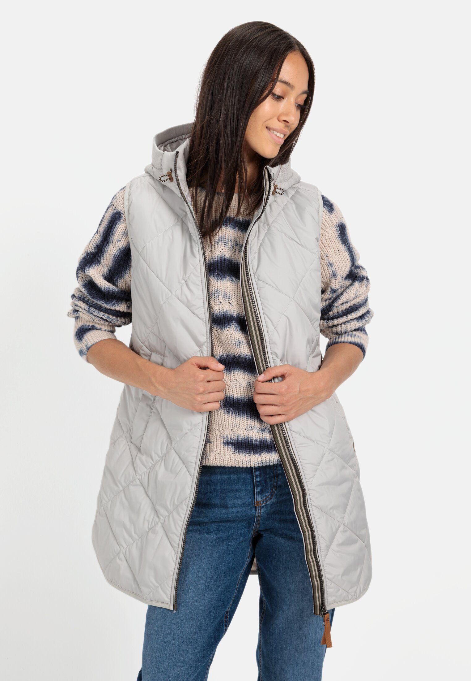 Steppweste aus recyceltem Polyester