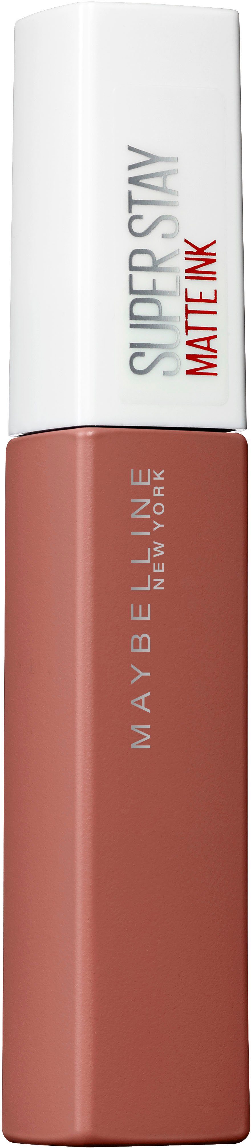 MAYBELLINE NEW YORK Lippenstift SUPER STAY MATTE INK LIPPENSTIFT, mattes Finish und hält bis zu 16 Stunden