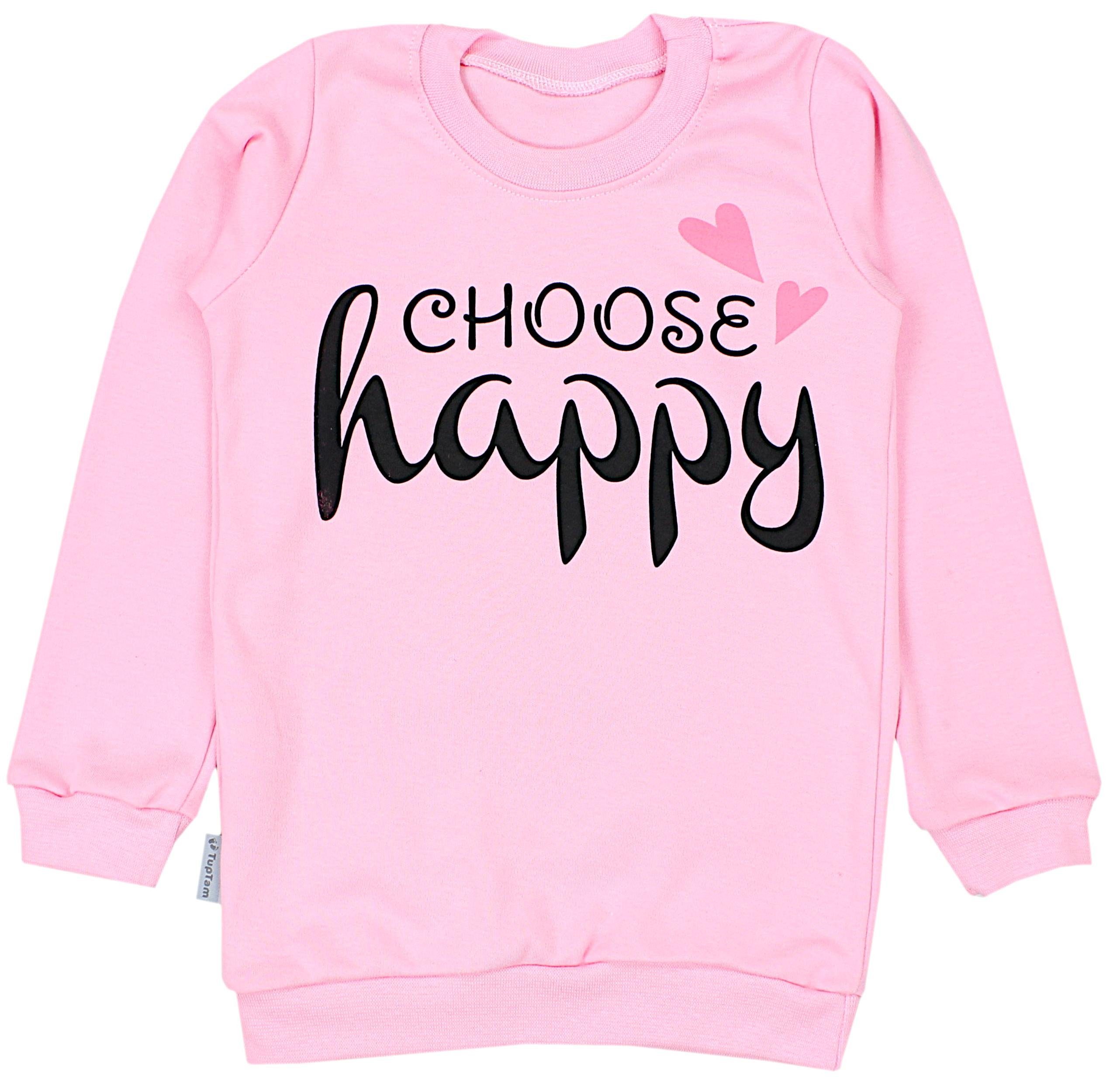 / Rosa HAPPY Kinder Nachtwäsche CHOOSE Schlafanzug 2-teilig Pyjama TupTam Set Schlafanzug Mädchen Streifen Langarm