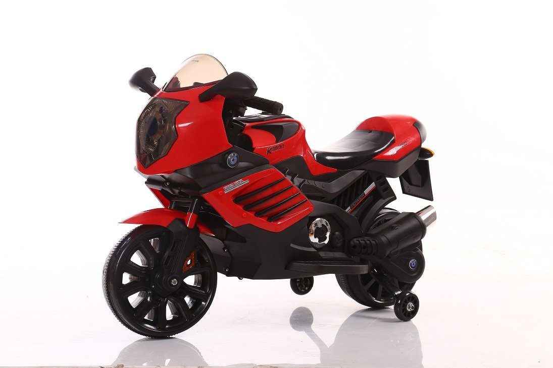 Toys Store Elektro-Kinderauto Elektrokindermotorrad Elektromotorrad Kindermotorrad Motorrad, Belastbarkeit 35 kg, AUX-/USB-Anschluss, MP3 Hupe und Motorsound am Lenkrad