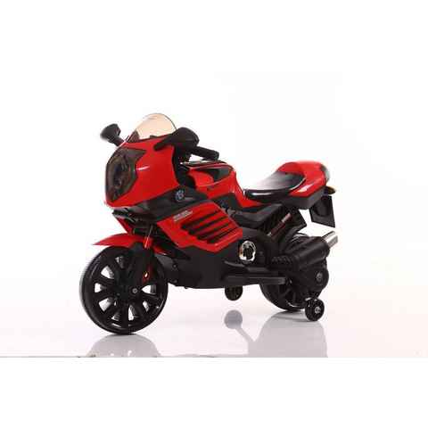 Toys Store Elektro-Kinderauto Elektrokindermotorrad Elektromotorrad Kindermotorrad Motorrad, Belastbarkeit 35 kg, AUX-/USB-Anschluss, MP3 Hupe und Motorsound am Lenkrad