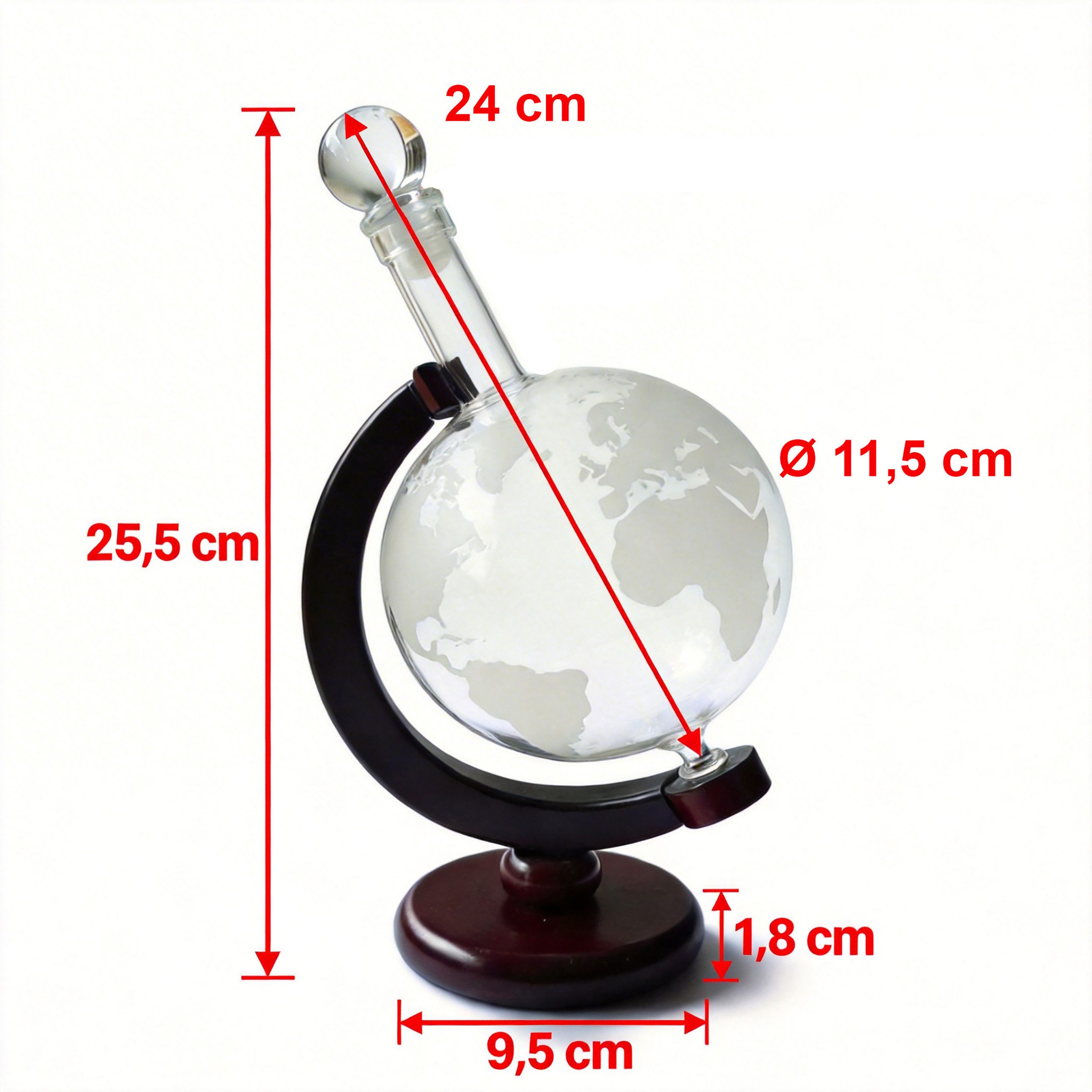Lantelme Karaffe Cognac Dekander Caraffe