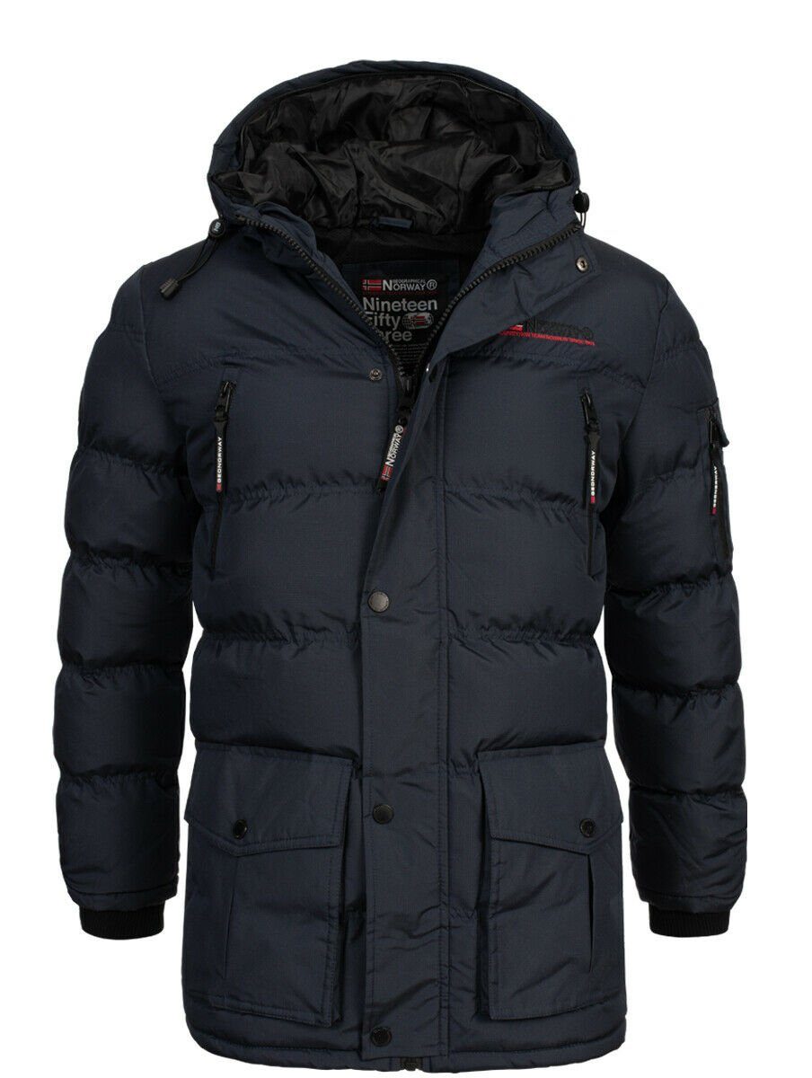 Geographical Norway Steppjacke Herren Winter Jacke Outdoor Parka Steppjacke günstig online kaufen