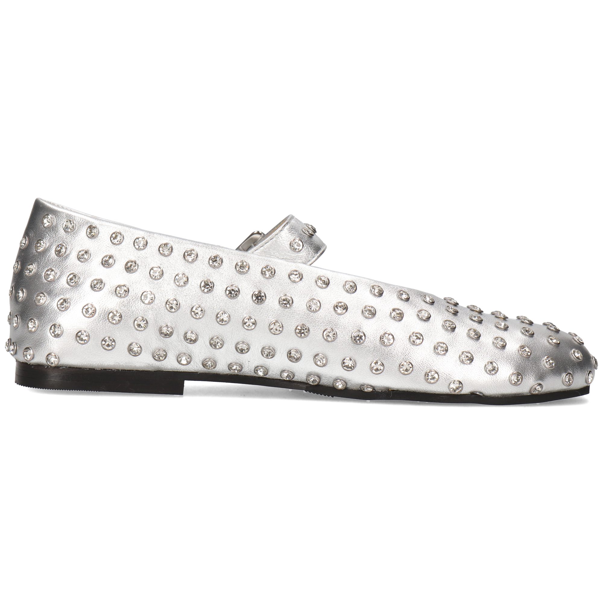 Melvin & Hamilton Emily 3 Leder-Ballerinas für Damen Ballerina Flache Absätze, Echtes Leder, Kristallverzierung