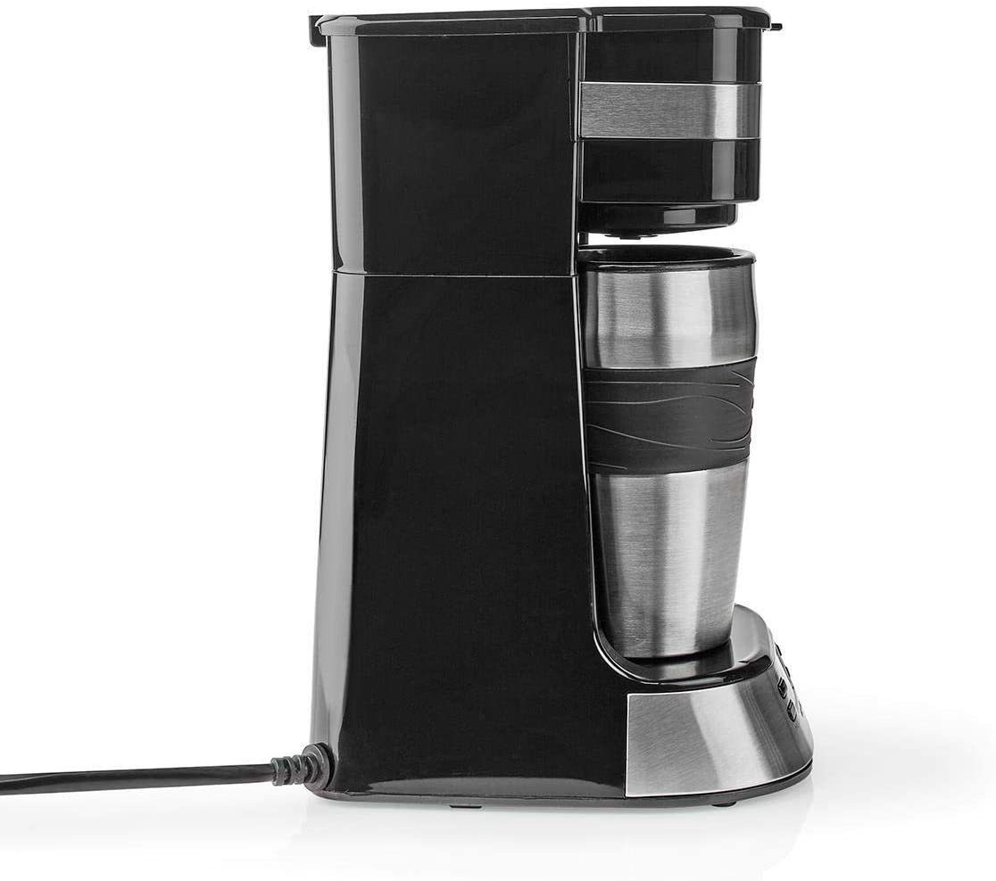 Filterkaffeemaschine + Toaster Thermosbecher TronicXL Frühstücksset Tassen 1 Single Kaffeemaschine