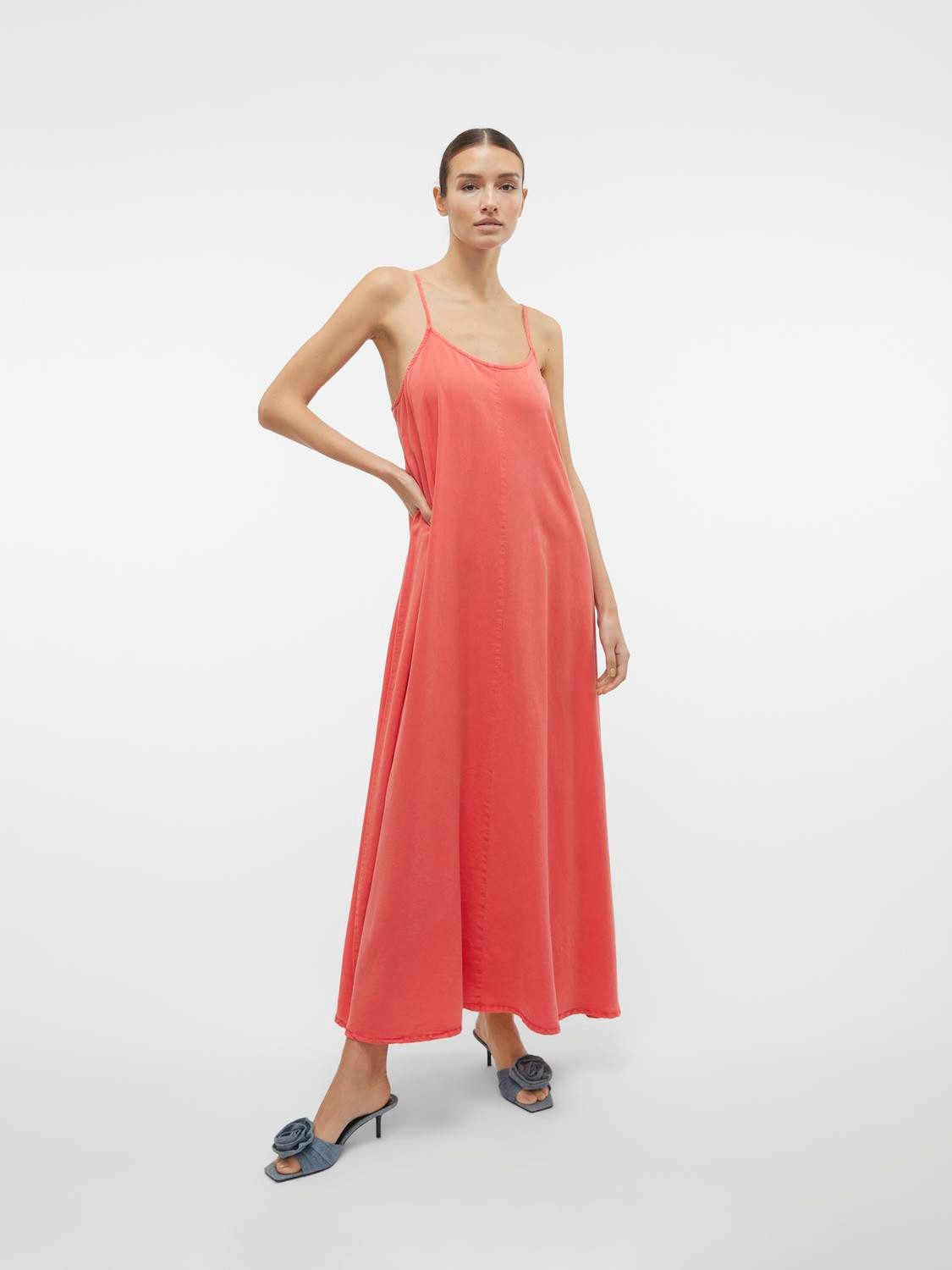 Vero Moda Maxikleid VMHARPER SL STRAP MAXI DRESS GA Sommerkleid günstig online kaufen