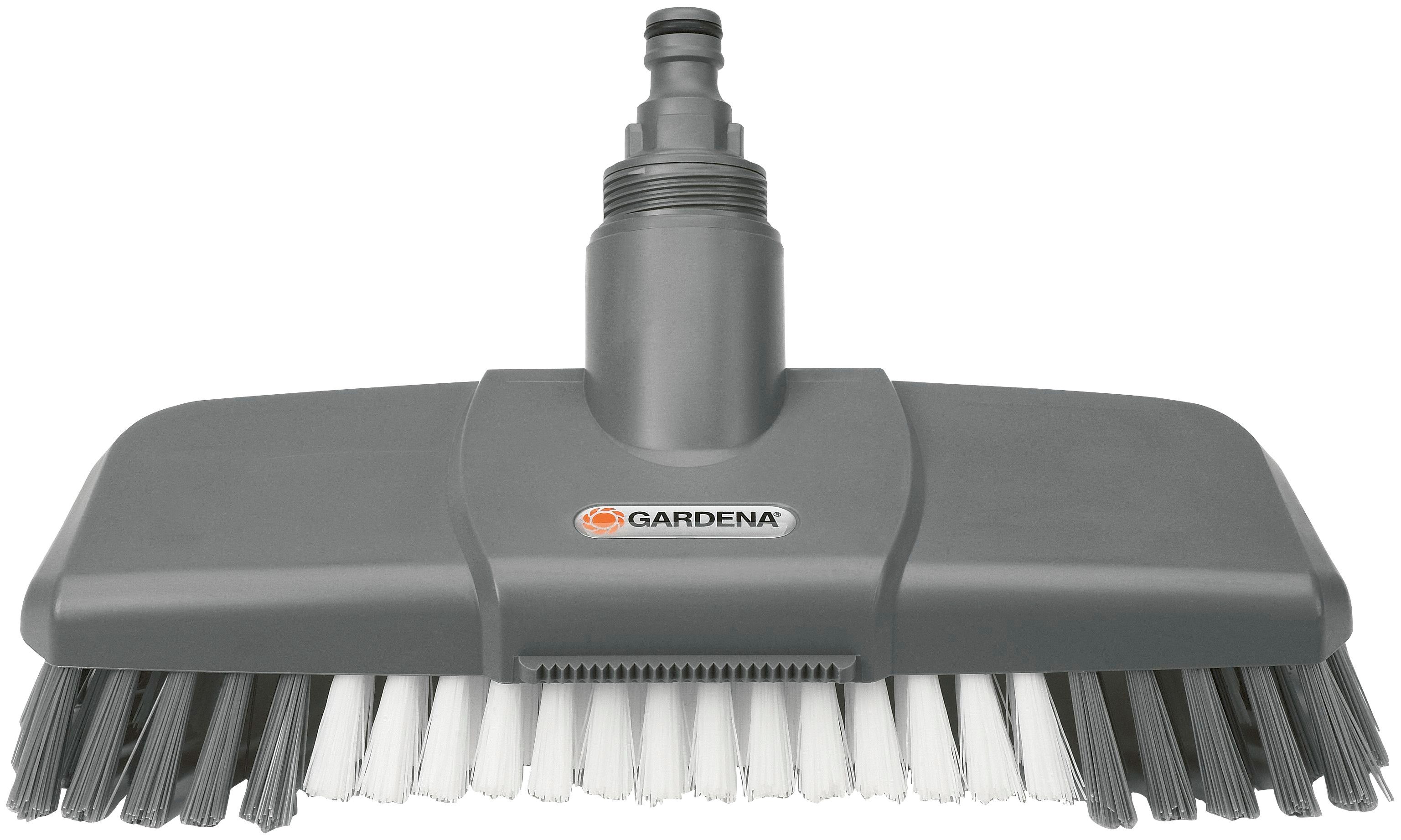 GARDENA Reinigungsbürste an Original 5568-20, direkt GARDENA System anschließbar Cleansystem-Komfort-Schrubber