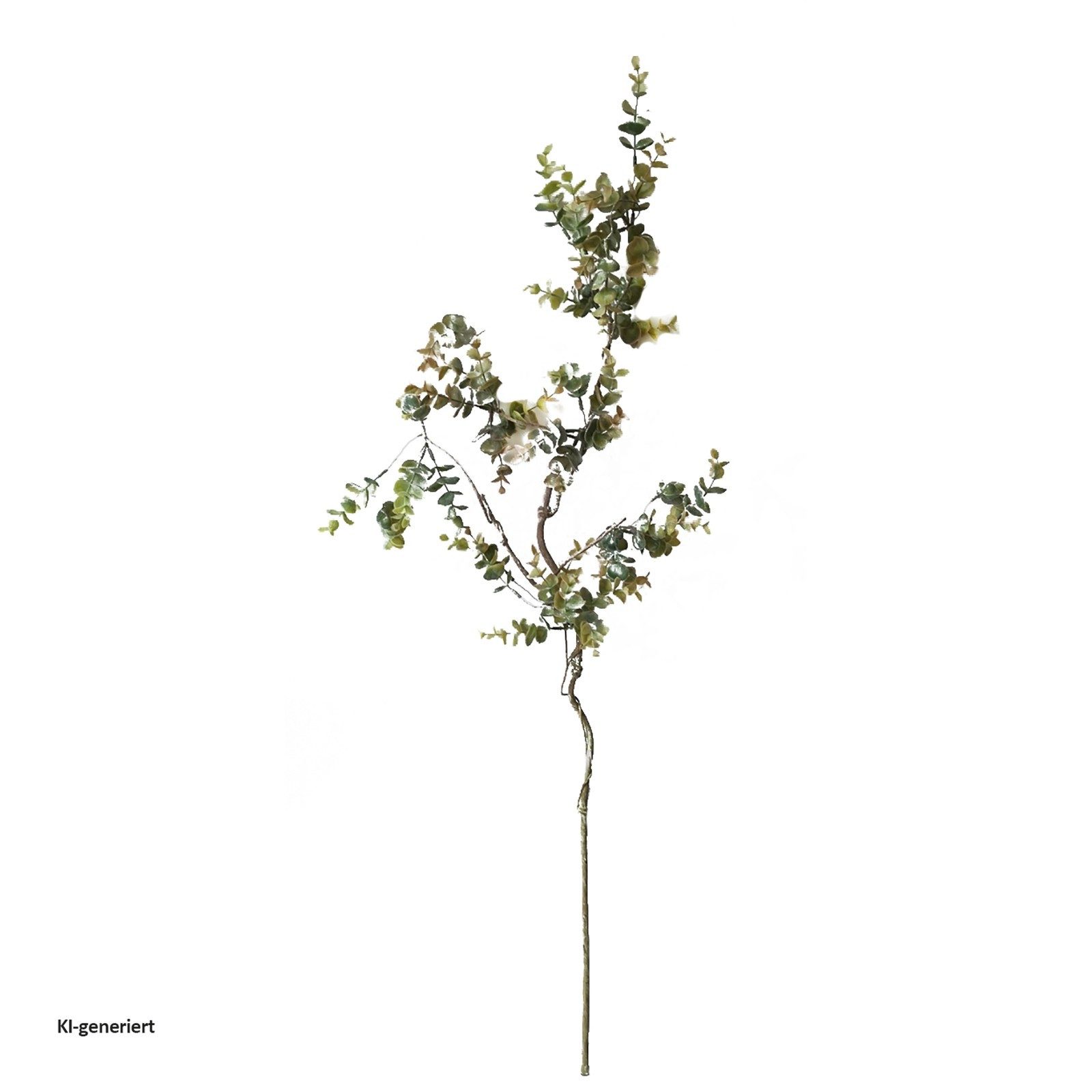 Kunstblume Eukalyptusstengel 88 cm Kunstpflanze Flora, HTI-Living, Höhe 88 cm, Kunstblume Dekoration