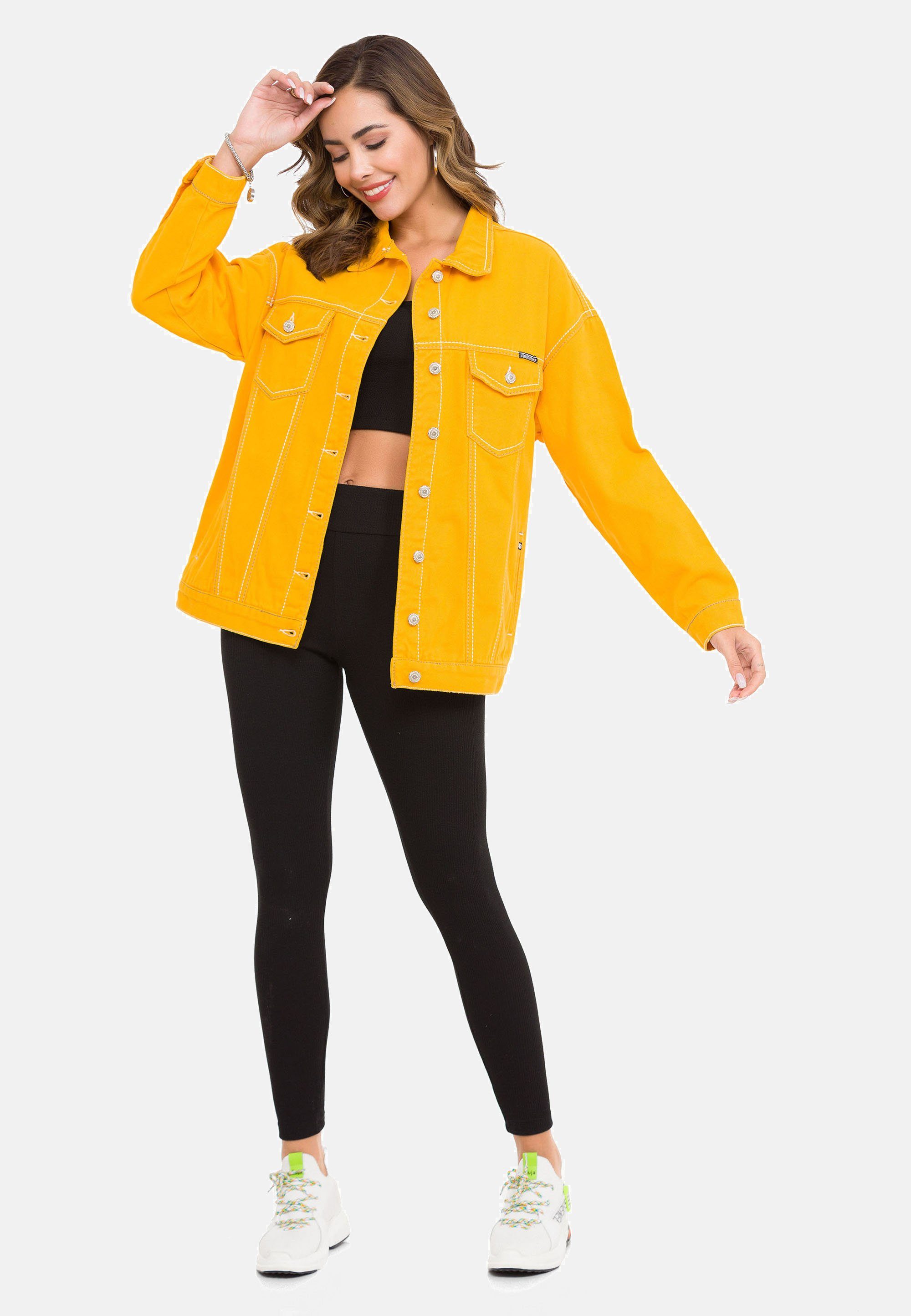 Gelbe Jeansjacken für Damen online kaufen | OTTO