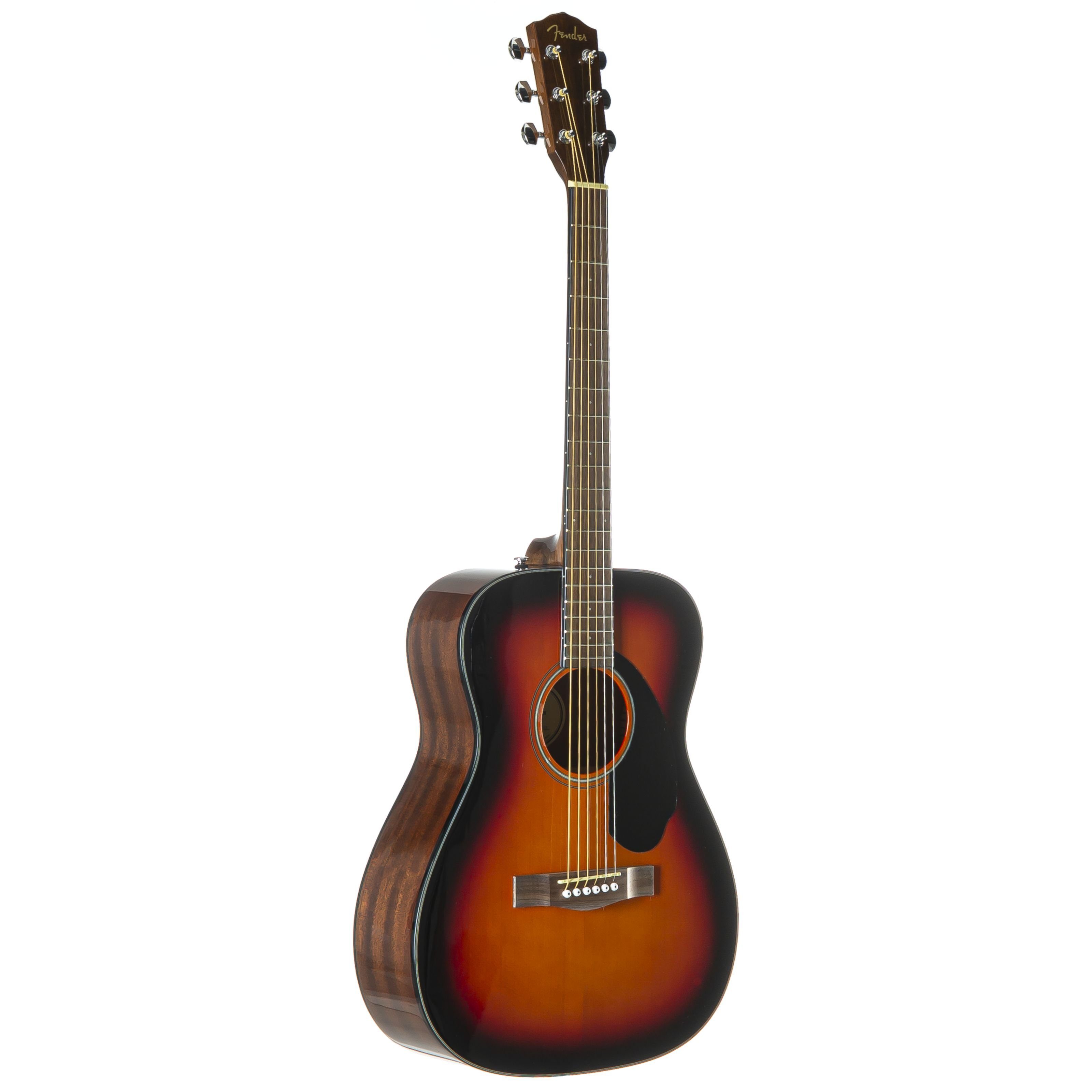 Fender Westerngitarre, CC-60S Concert 3-Tone Sunburst, CC-60S Concert 3-Tone Sunburst - Westerngitarre