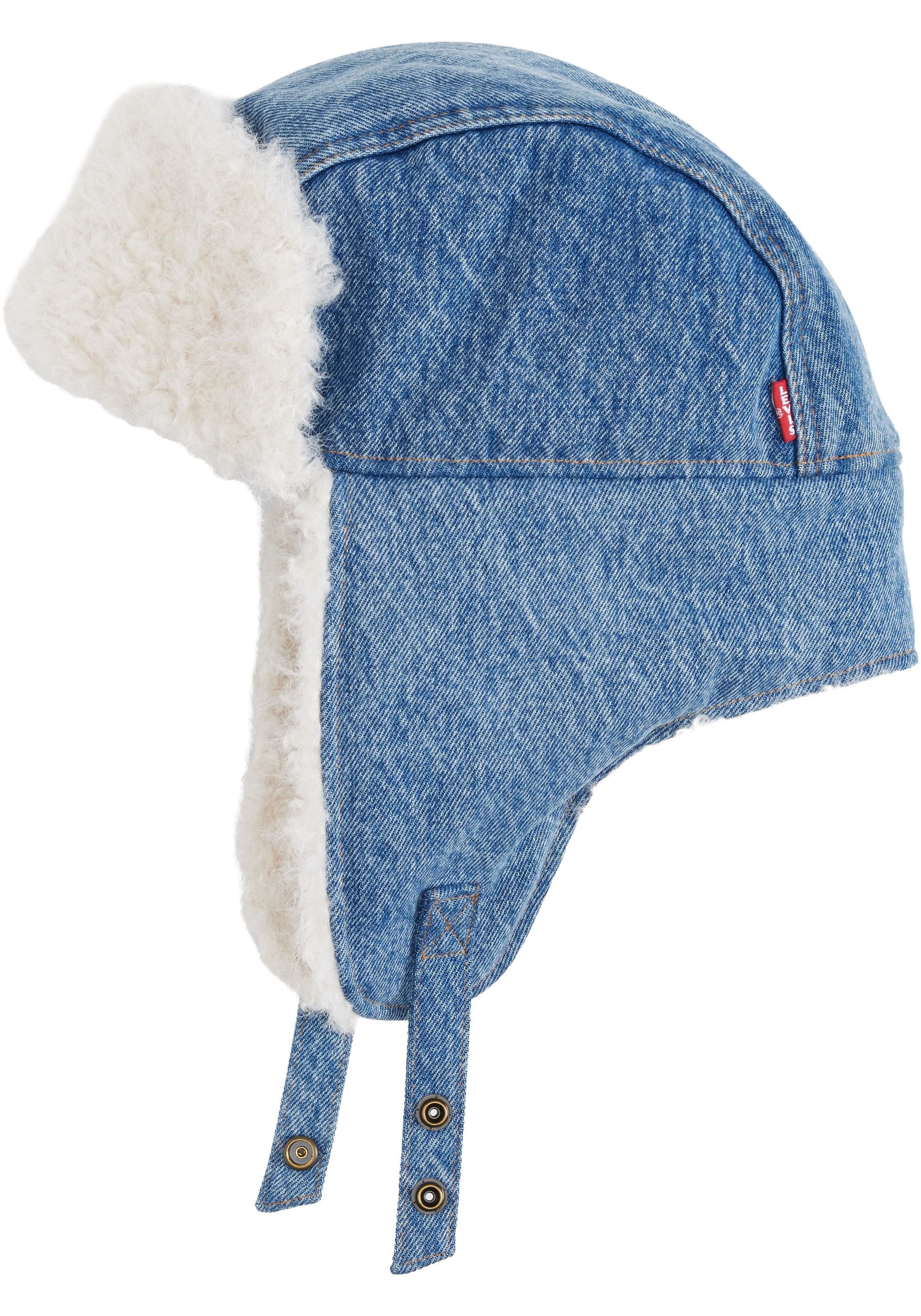 Levi's® Fellimitatmützen COZY TRAPPER Trapper-Mütze, Wintermütze, angenehm weich und wärmend – Bild 3 von 4