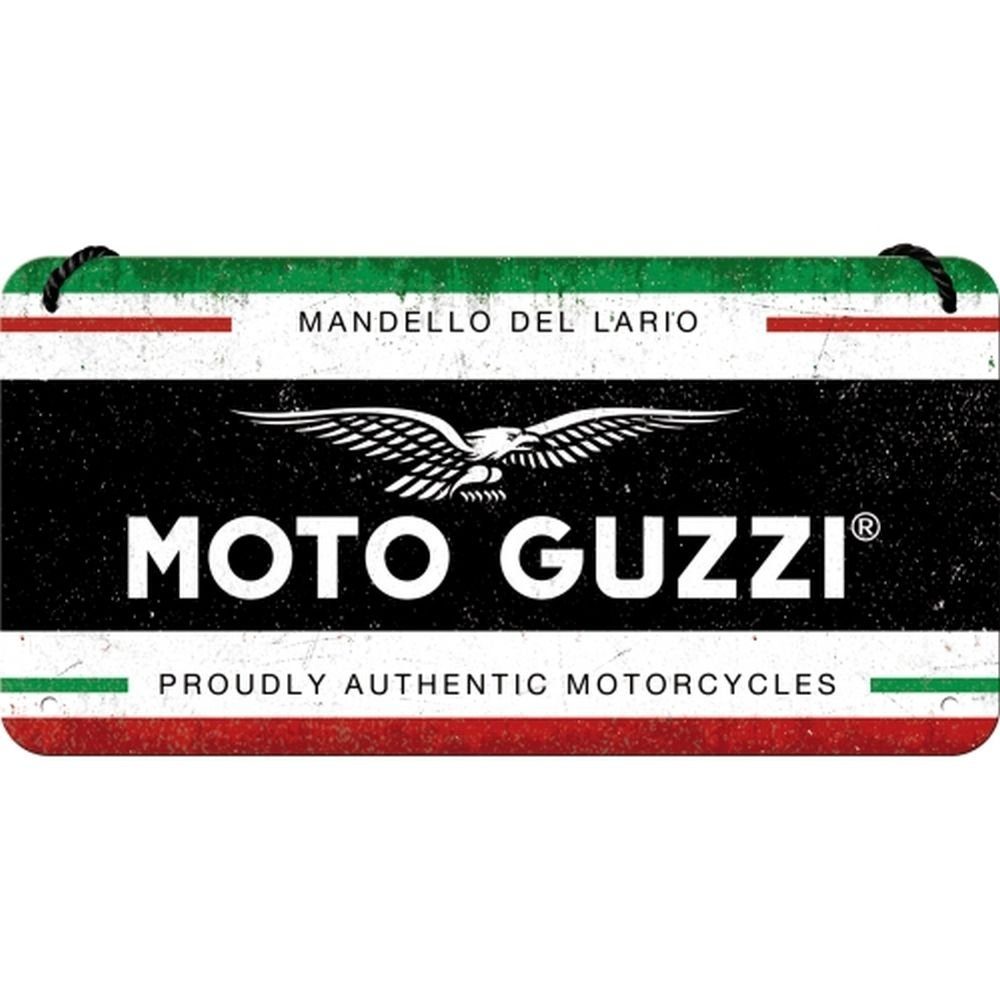 Metallschild Hängeschild - Moto Guzzi - Italian Motorcycles
