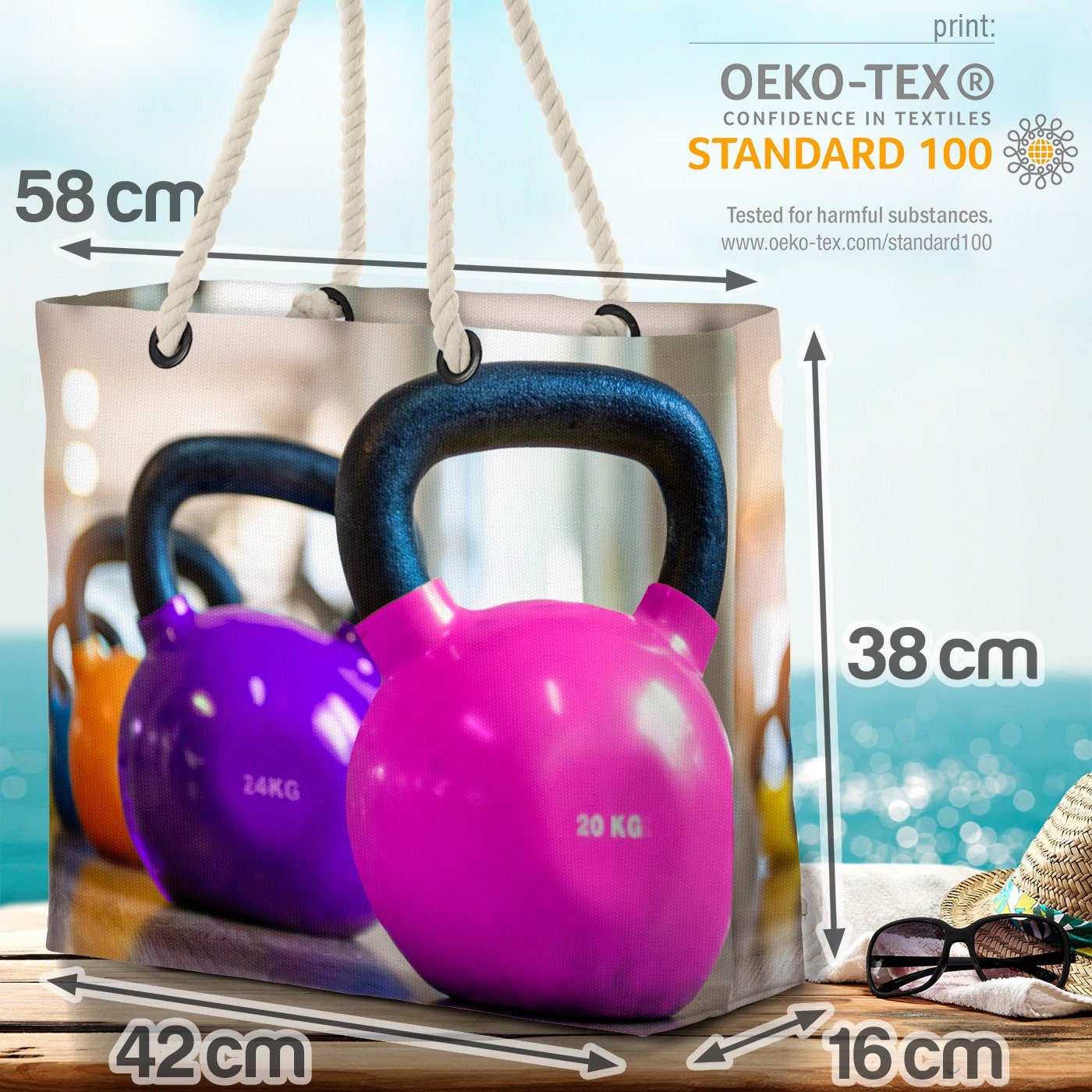 Gewichte Gym Gewichte VOID Strandtasche Sport Sport Fitness (1-tlg), Spor Kettlebells Gymnastik