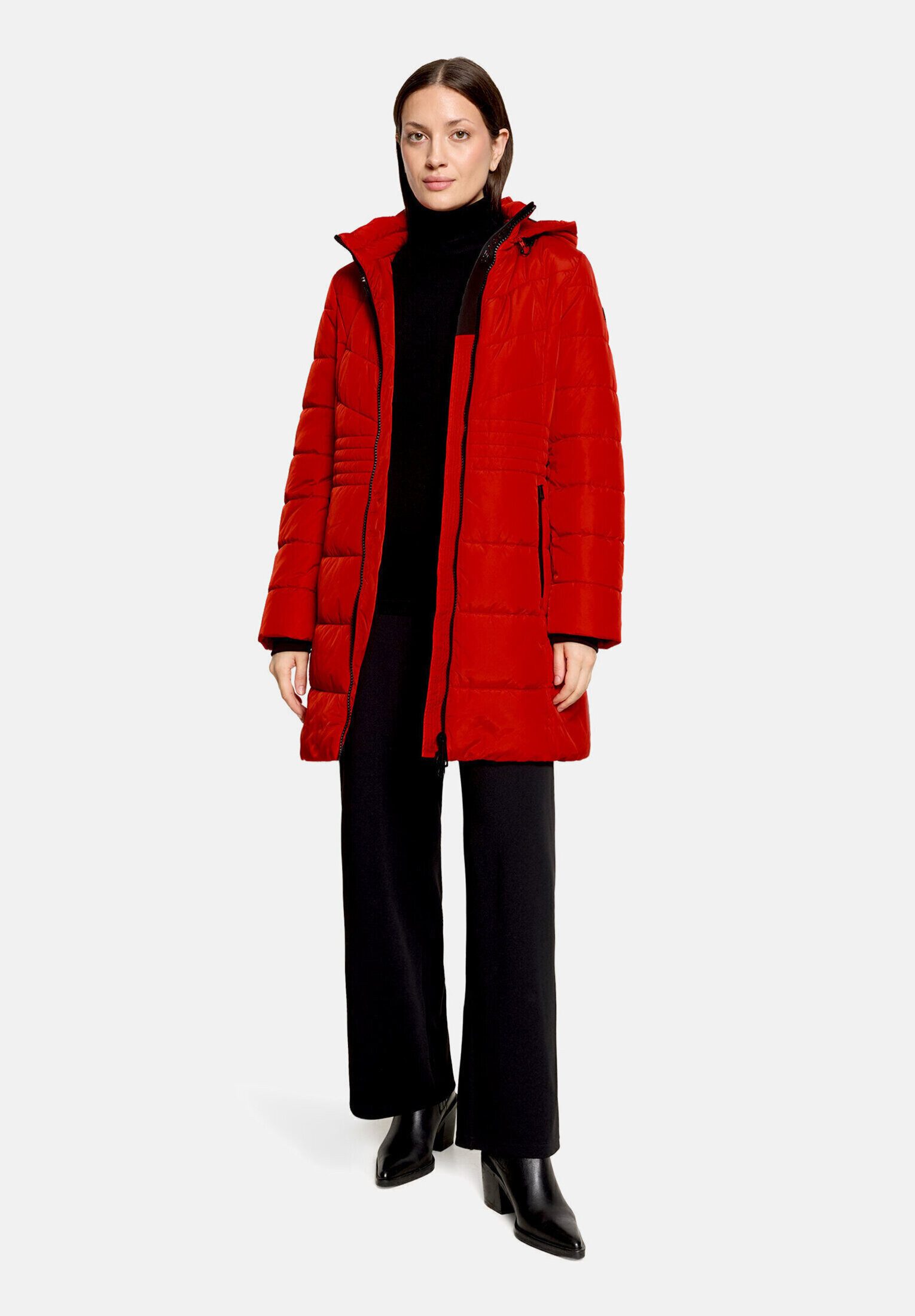 Betty Barclay Steppjacke Damen mit abnehmbarer Kapuze