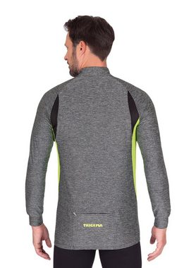 Trigema Netzshirt in Melange-Optik