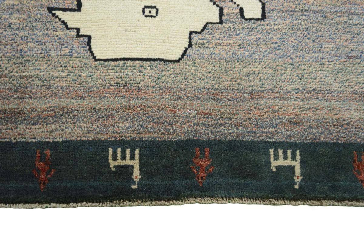 Orientteppich Perser Gabbeh Ghashghai rechteckig, mm Handgeknüpfter Trading, Nain 15 Höhe: Moderner, 102x141