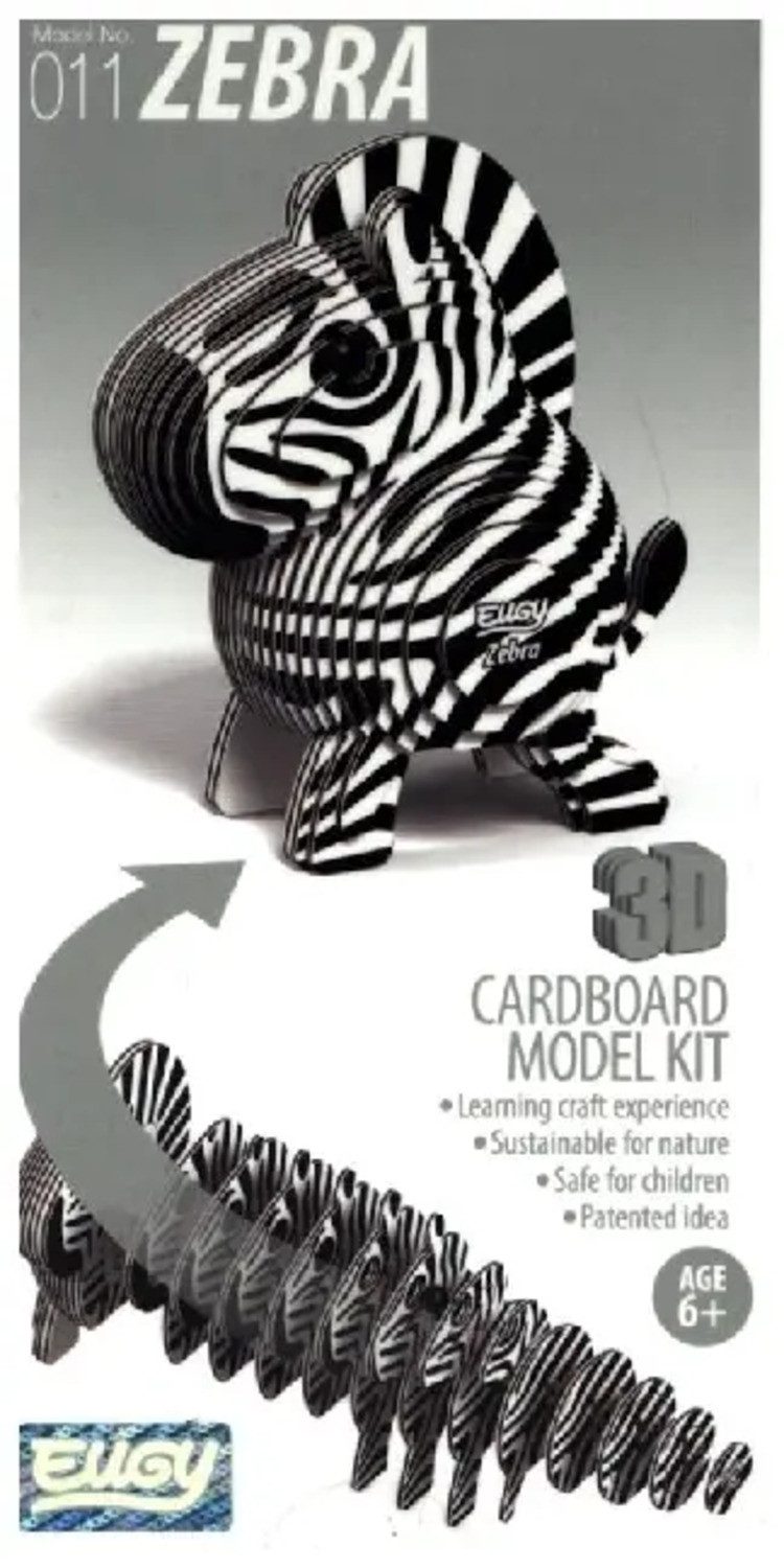 Spiel 3D Bastelset Zebra