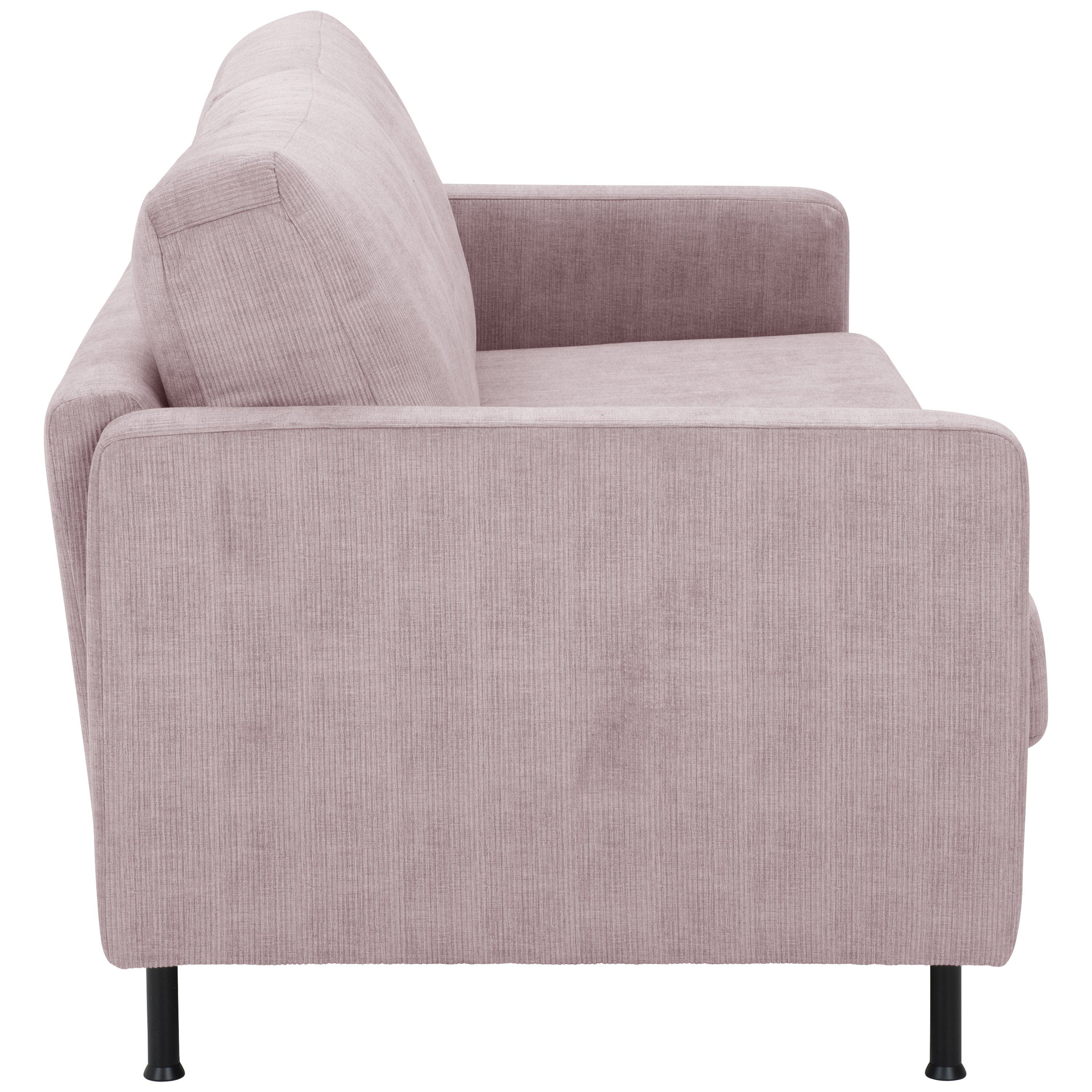 Max Winzer® Sofa 2,5-Sitzer Cord Sofa Cornelius, rosé