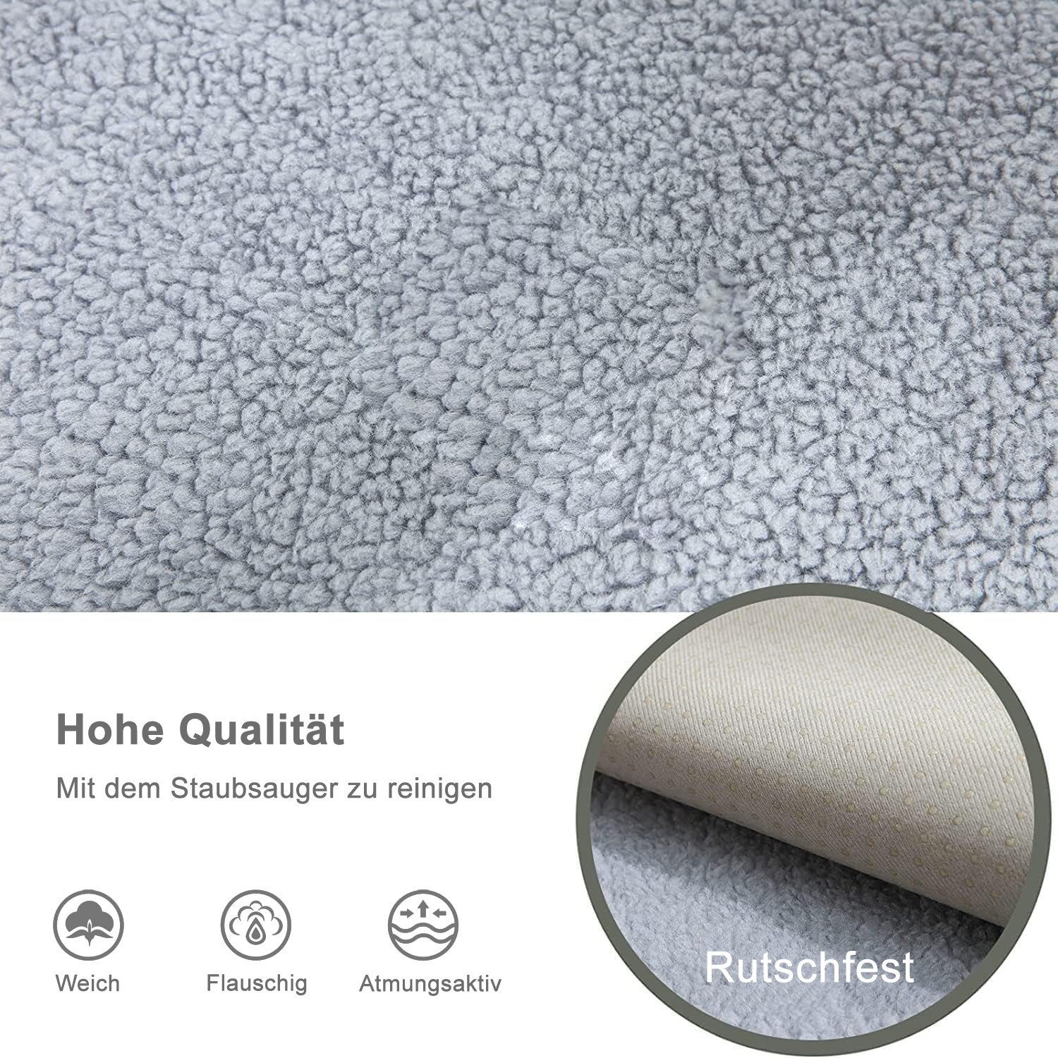 Diwzbyn Sofaschoner Sofahusse Anti-Rutsch – Rutschfester Sofabezug, Sofadecke, Schutz für Couch & Sofa, pflegeleicht & strapazierfähig