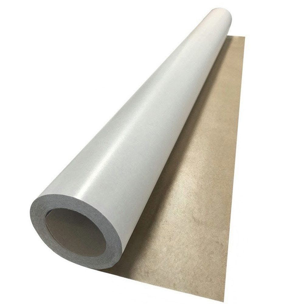 doitBau Abdeckfolie Milchtütenpapier 280g/m² Weiß/Braun 1,3x15,4m 2seitig PE, (1-St)