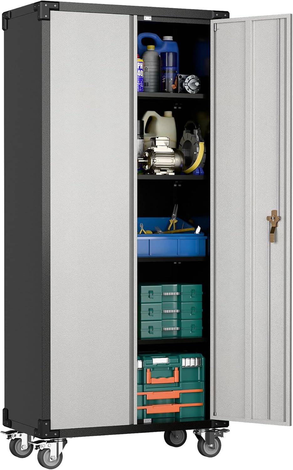 AOBABO Aktenschrank Metallschrank Werkzeugschrank 183 x günstig online kaufen