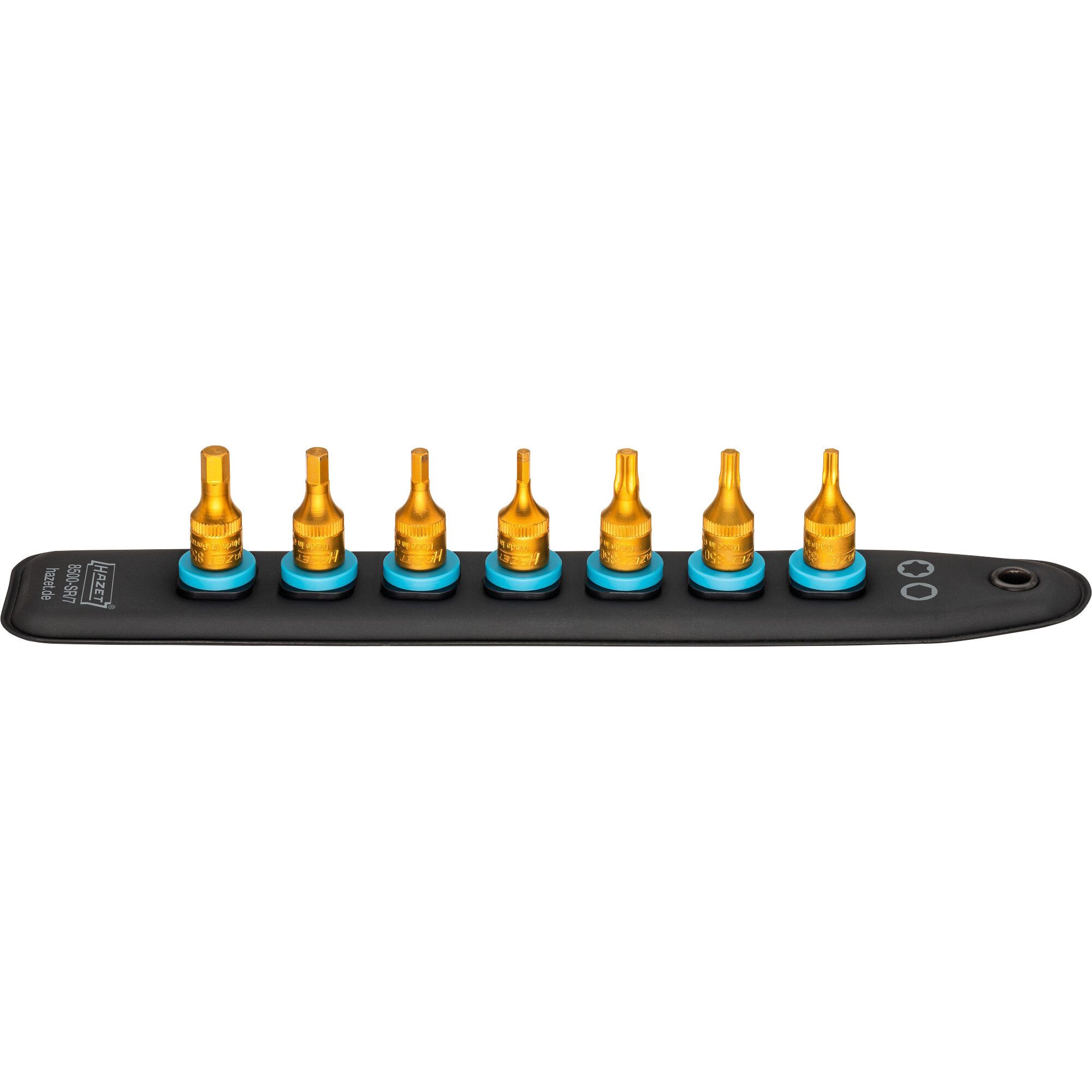 HAZET Steckschlüssel Hazet SmartRail 1/4" Steckschlüssel 8500-SR/7