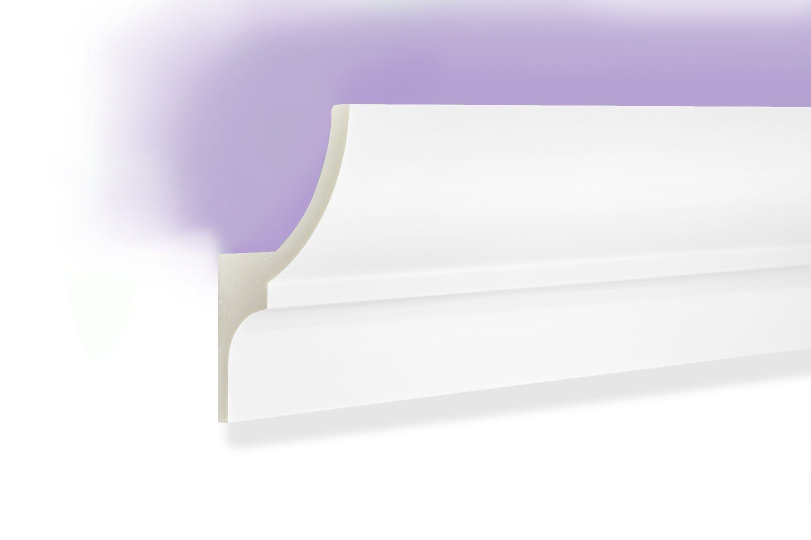 Tesori Stuckleiste KF712, 2 Meter, LED günstig online kaufen