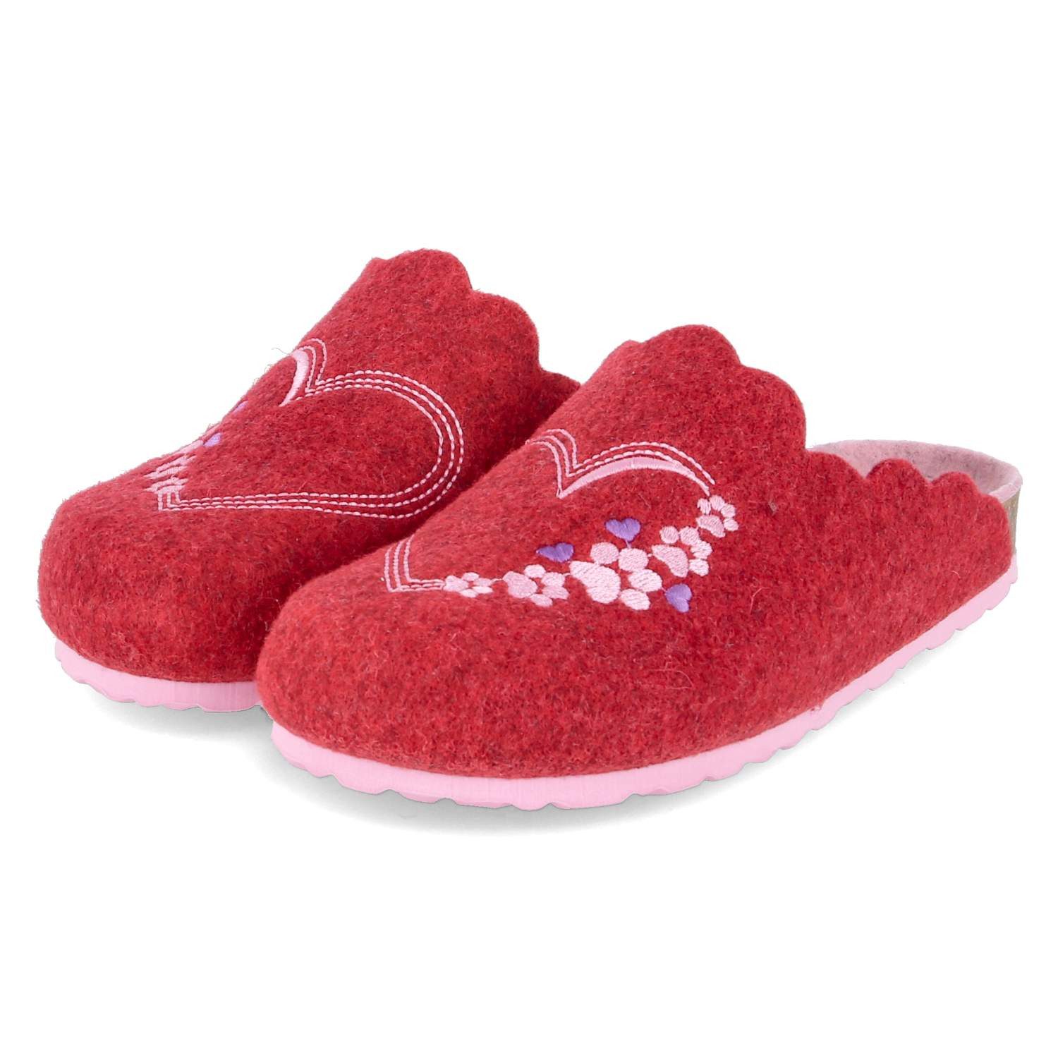 Beliana Beliana Pantoffeln 2138 67/484 46 Damen Filz red Pantolette