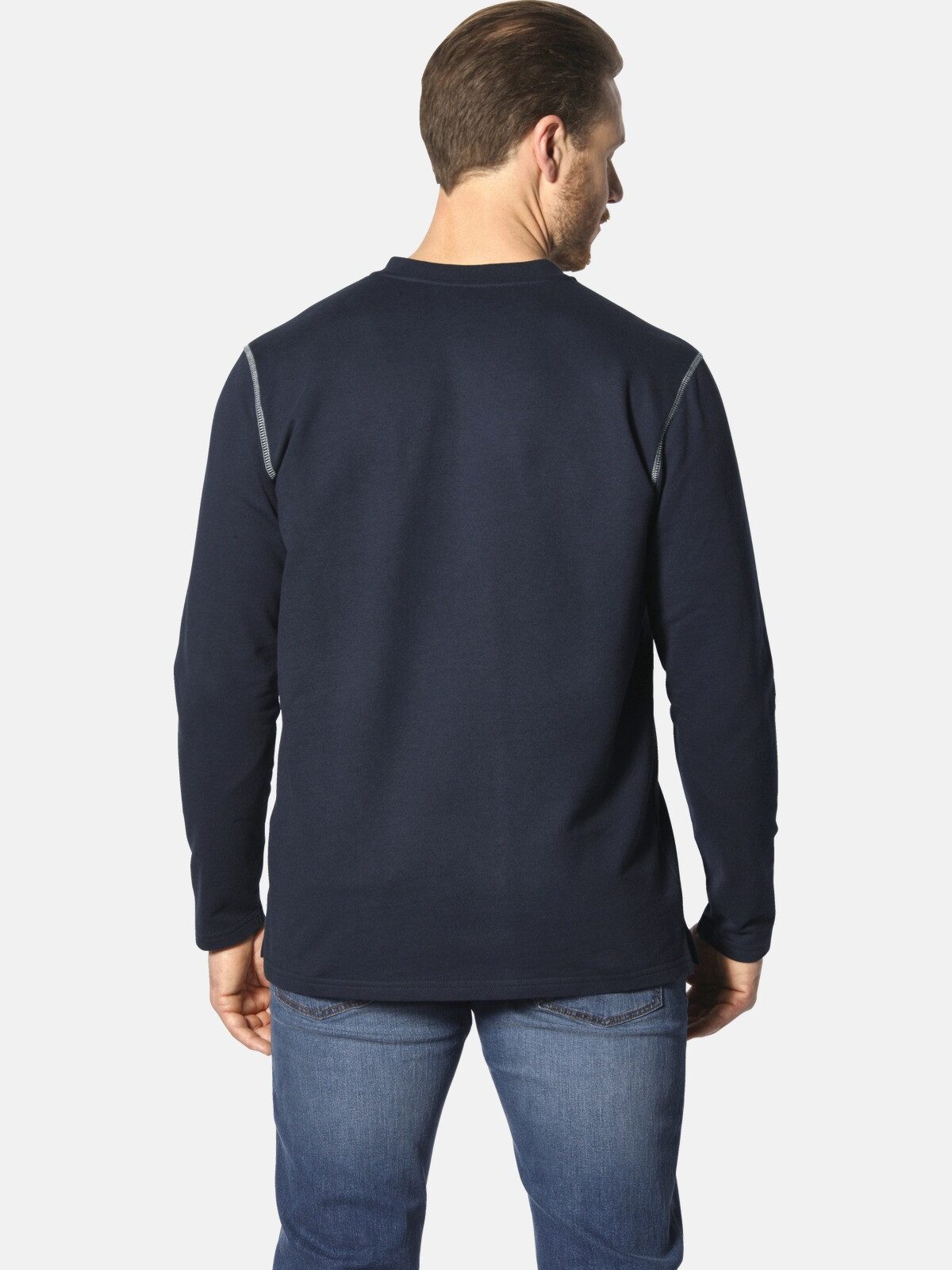 Jan Vanderstorm Sweatshirt JORNSEN mit JV-Stickerei günstig online kaufen