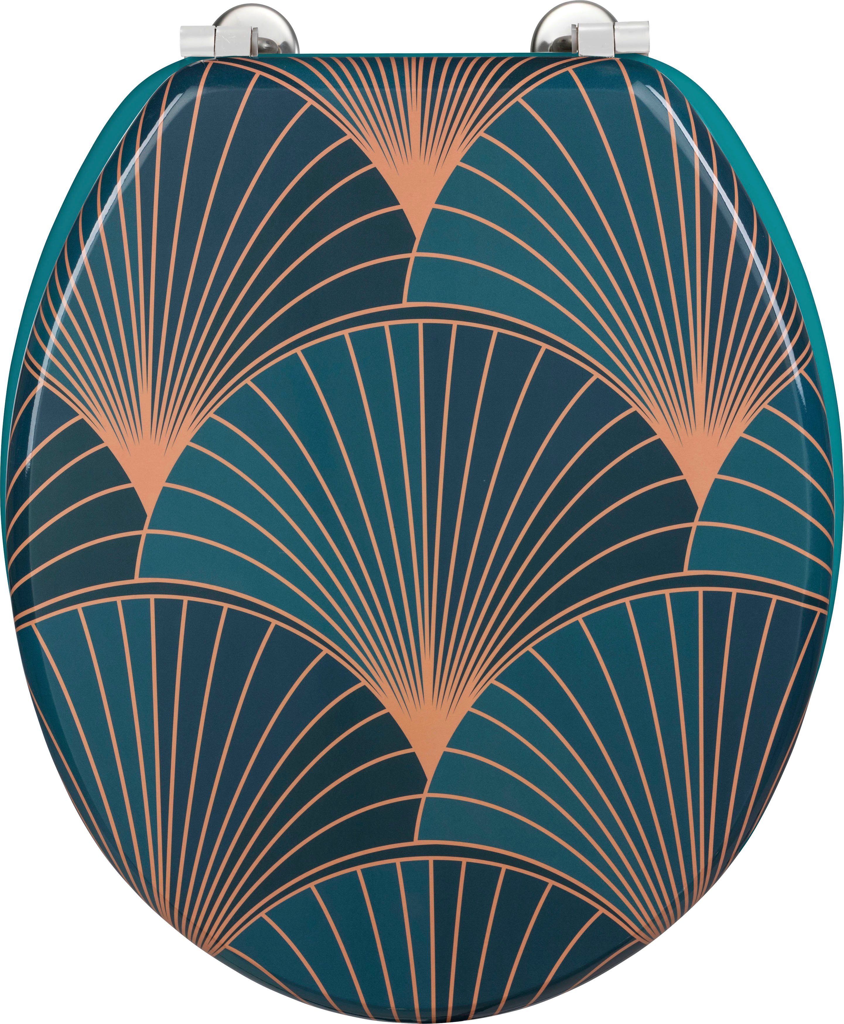 WENKO WC-Sitz Aira, aus MDF, FSC® zertifiziert, feuchtigkeitsresistent günstig online kaufen